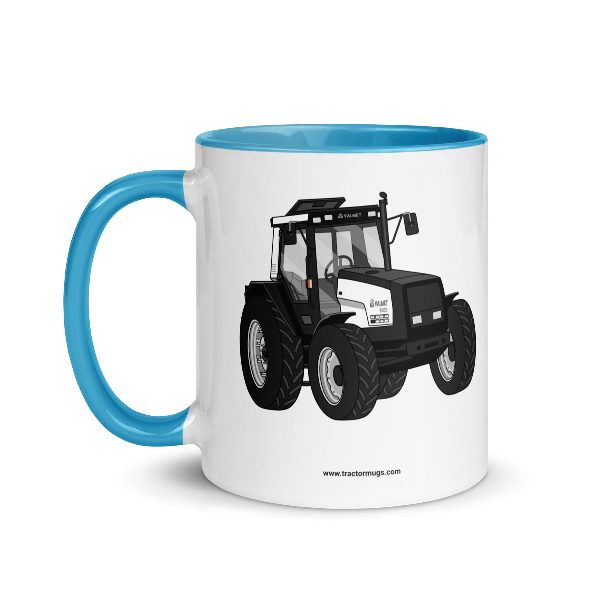 The Tractor Mugs Store Valmet Mega 8600 | Mug with Color Inside Quality Farmers Merch