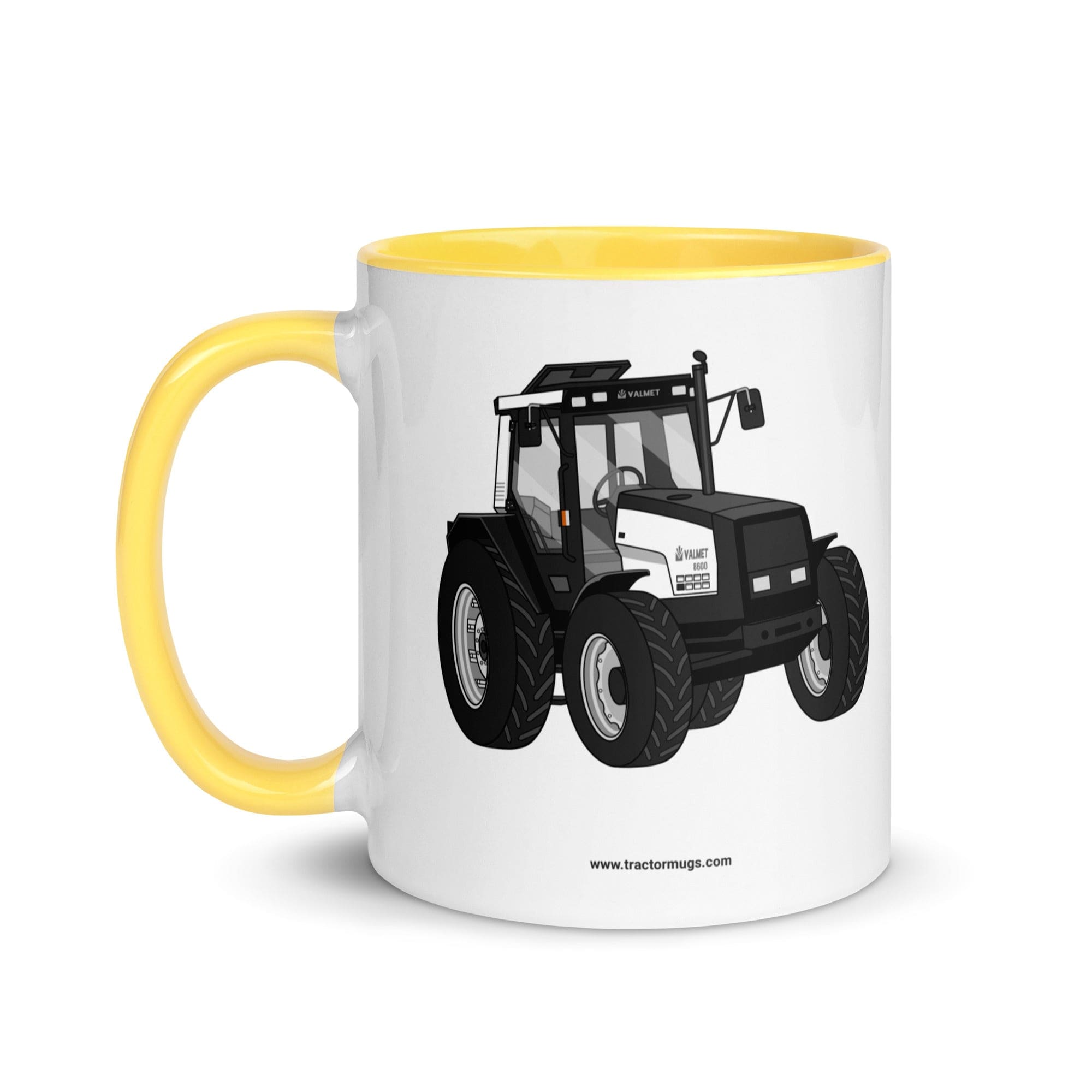 The Tractor Mugs Store Valmet Mega 8600 | Mug with Color Inside Quality Farmers Merch