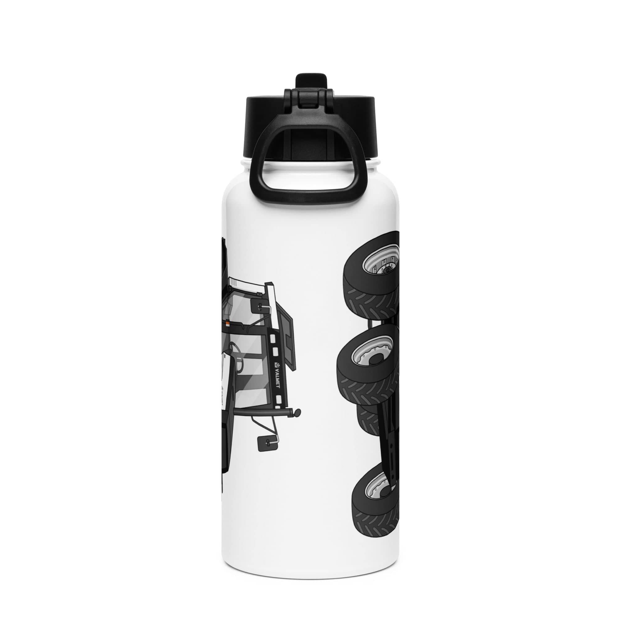 The Tractor Mugs Store Valmet Mega 8600 | Stainless Steel Water Bottle Quality Farmers Merch