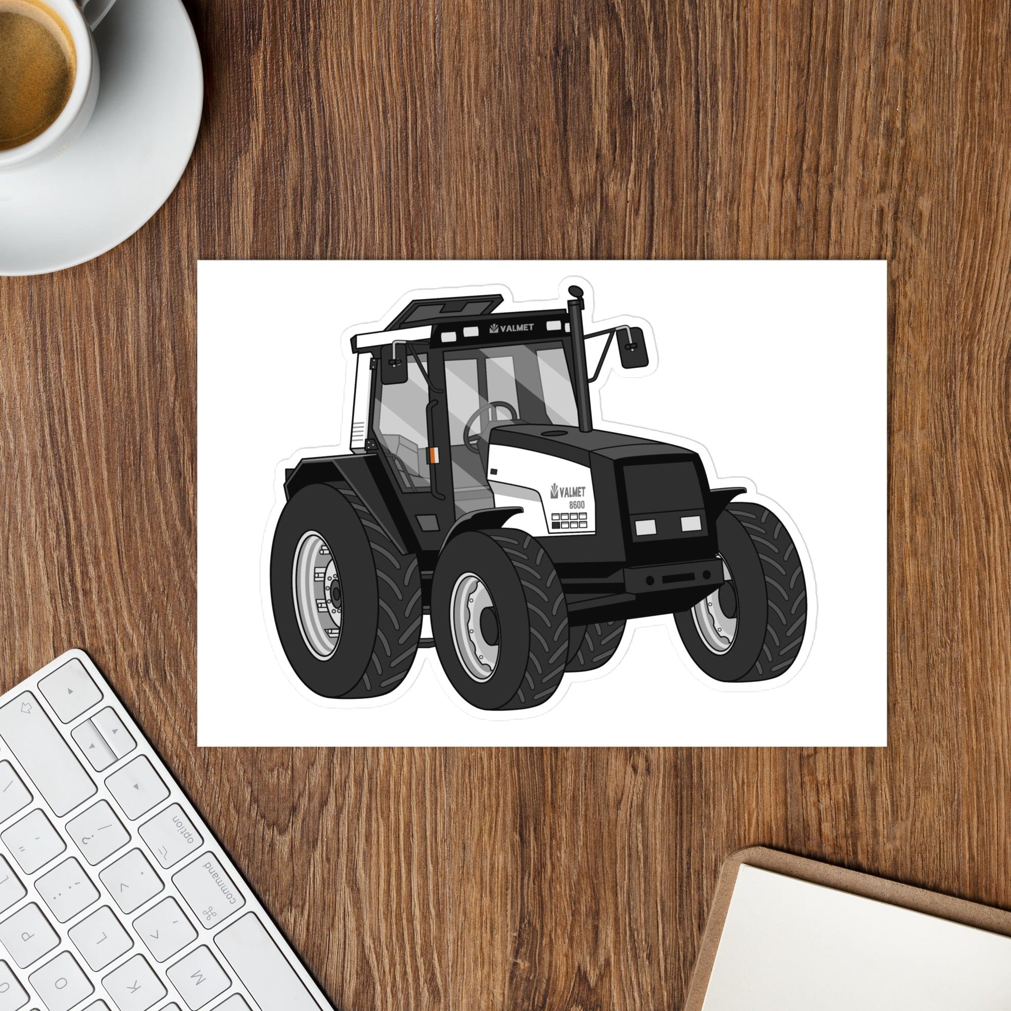 The Tractor Mugs Store Valmet Mega 8600 | Sticker sheet Quality Farmers Merch
