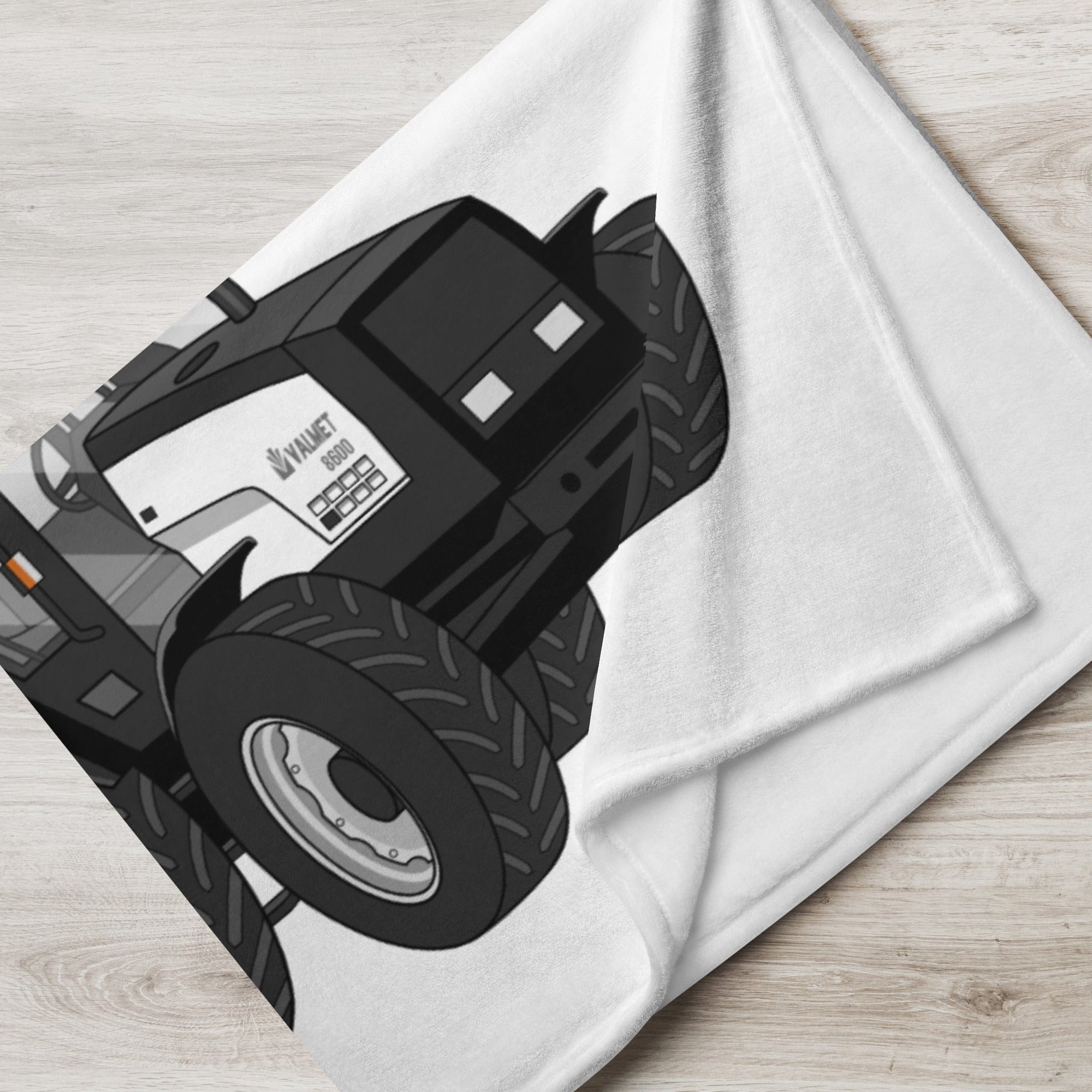 The Tractor Mugs Store Valmet Mega 8600 | Throw Blanket Quality Farmers Merch