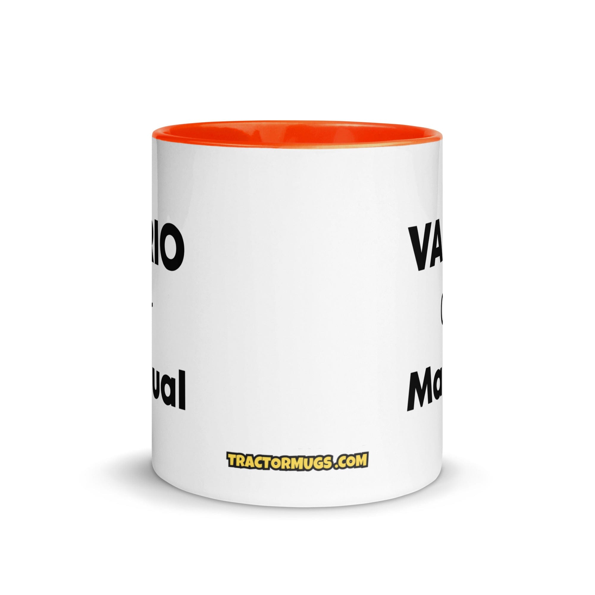 The Tractor Mugs Store Vario or Manual | Mug with Color Inside Quality Farmers Merch
