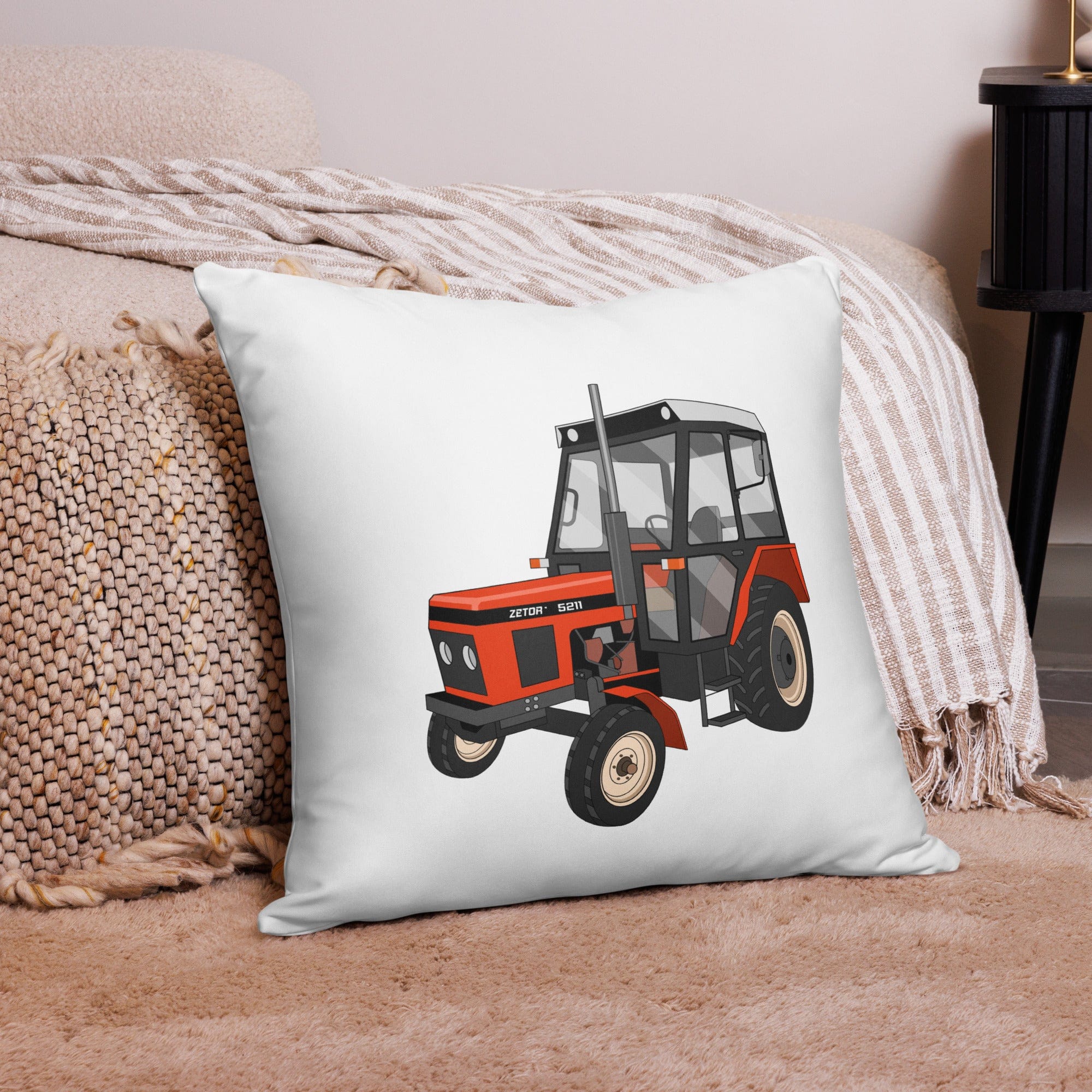 The Tractor Mugs Store Zetor 5211 | Pillow Case Quality Farmers Merch