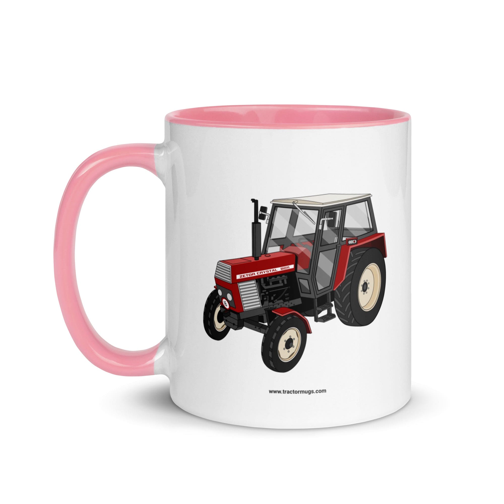 The Tractor Mugs Store Zetor Crystal 8011 | Mug with Color Inside Quality Farmers Merch