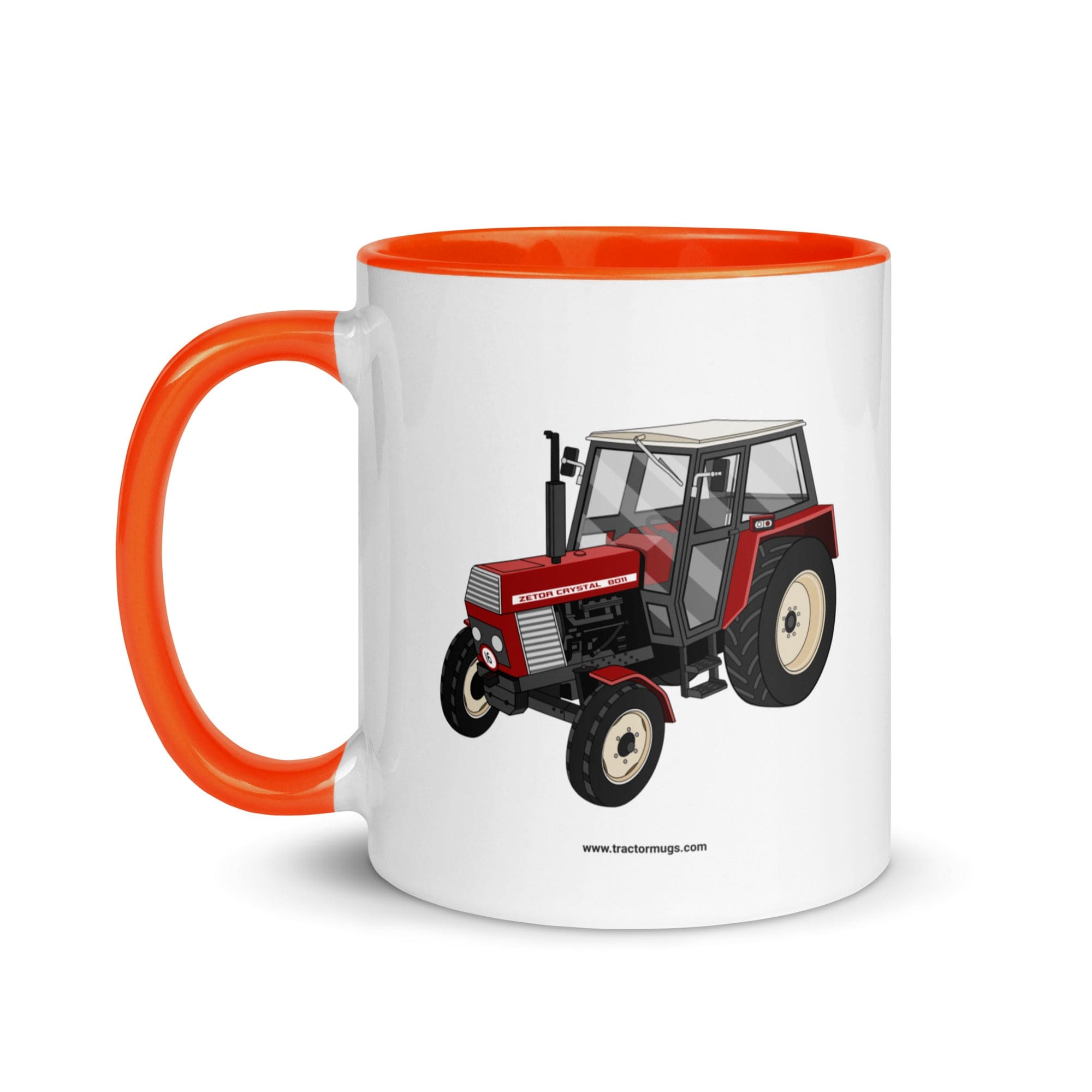 The Tractor Mugs Store Zetor Crystal 8011 | Mug with Color Inside Quality Farmers Merch