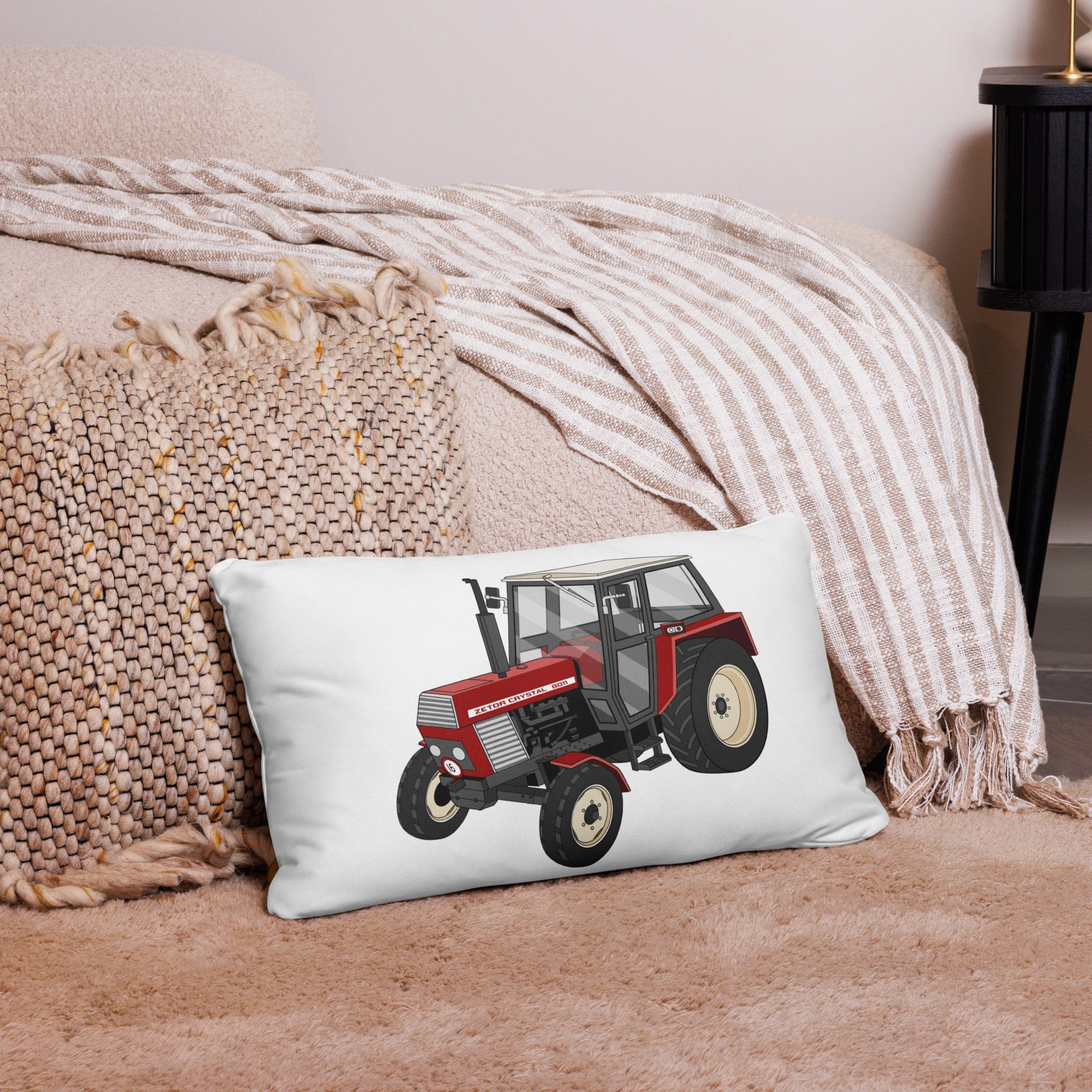 The Tractor Mugs Store Zetor Crystal 8011 | Pillow Case Quality Farmers Merch