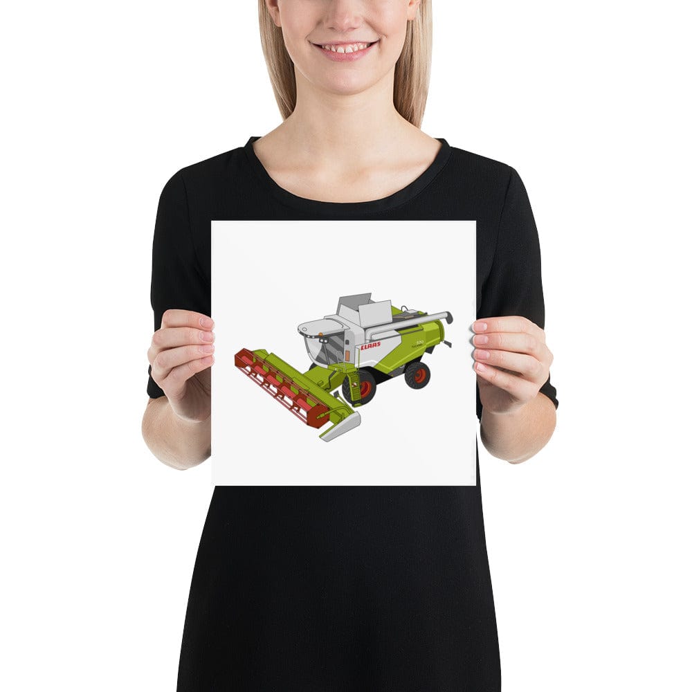 The Tractors Mugs Store 10″×10″ Class Tucano 570 Poster Quality Farmers Merch