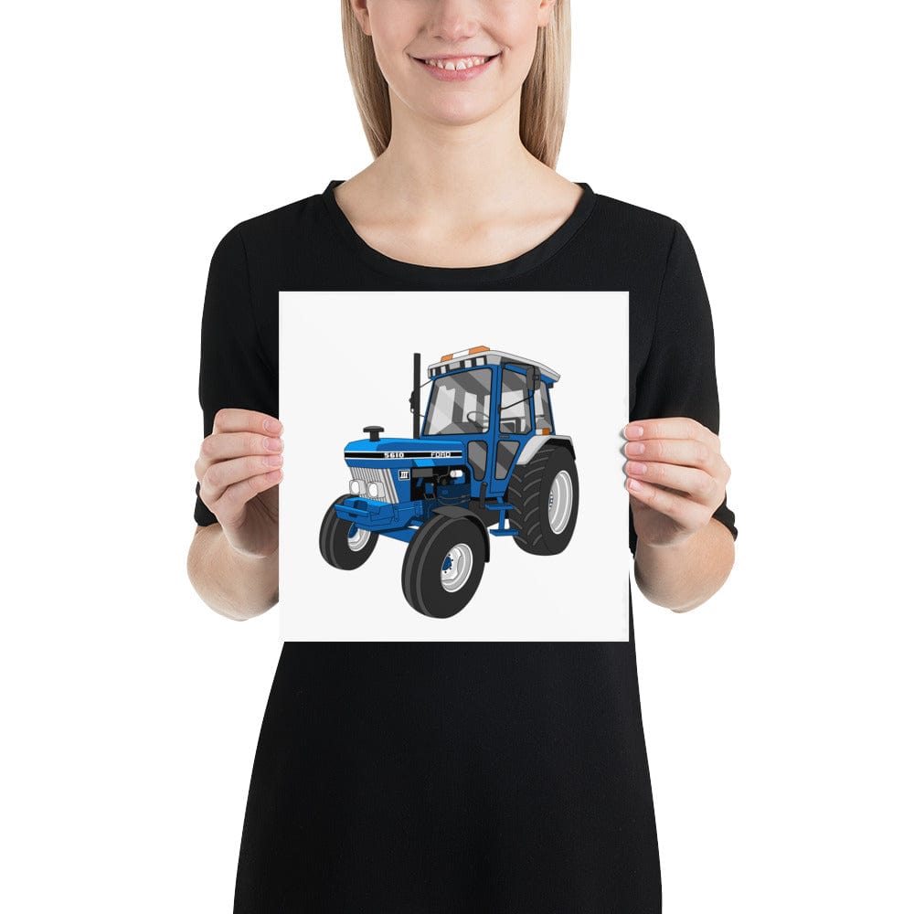 The Tractors Mugs Store 10″×10″ Ford 5610 Poster Quality Farmers Merch