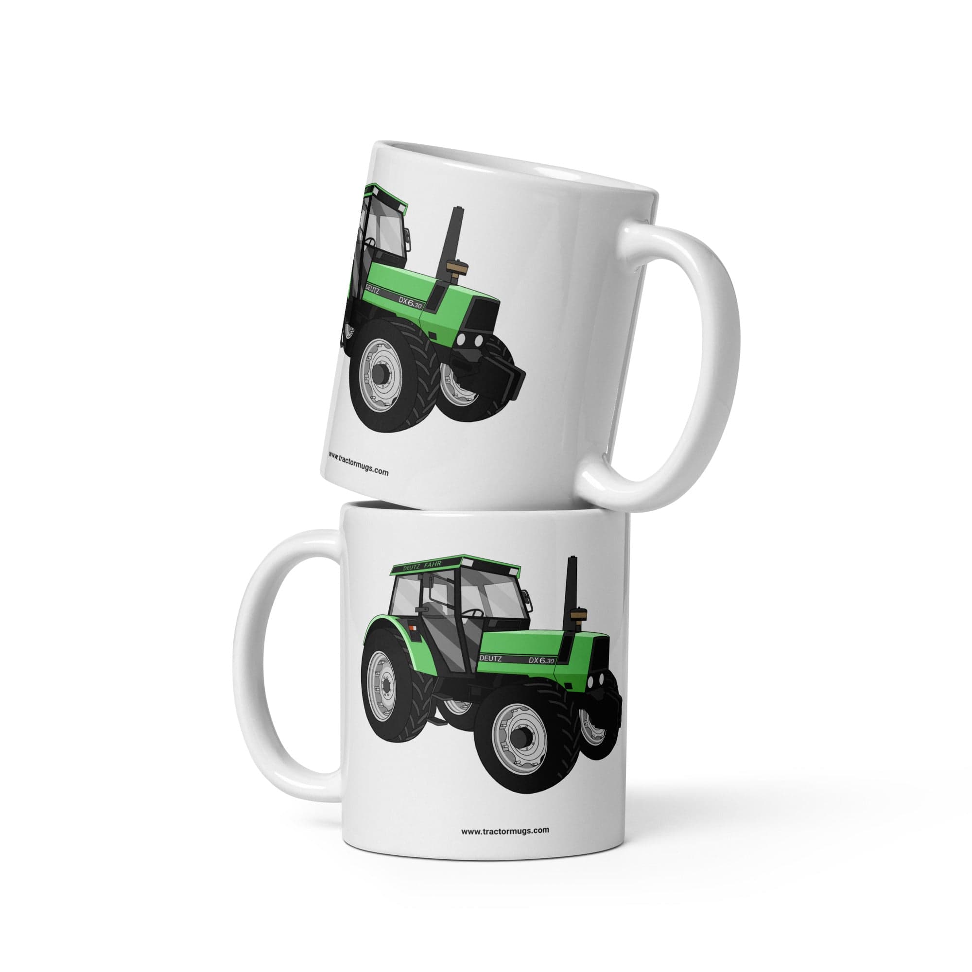 The Tractors Mugs Store 11 oz Fendt 728 Vario 20 White glossy mug Quality Farmers Merch