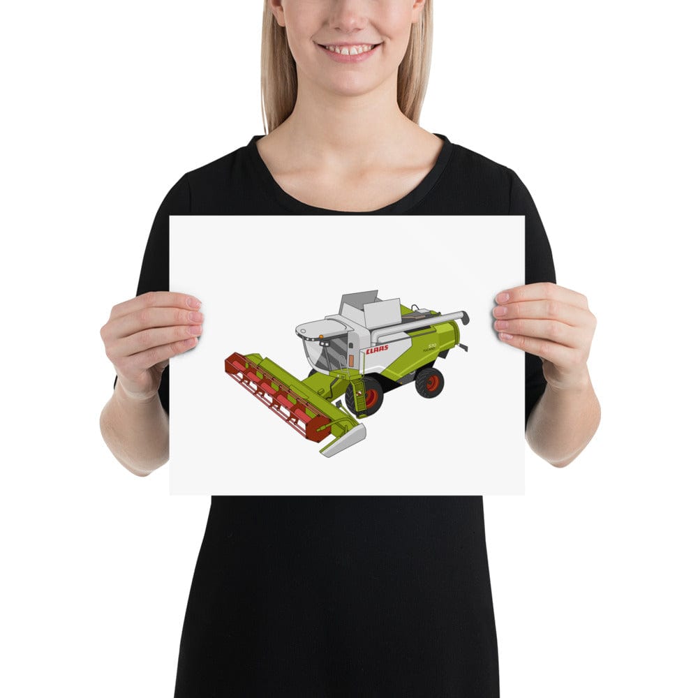 The Tractors Mugs Store 11″×14″ Class Tucano 570 Poster Quality Farmers Merch