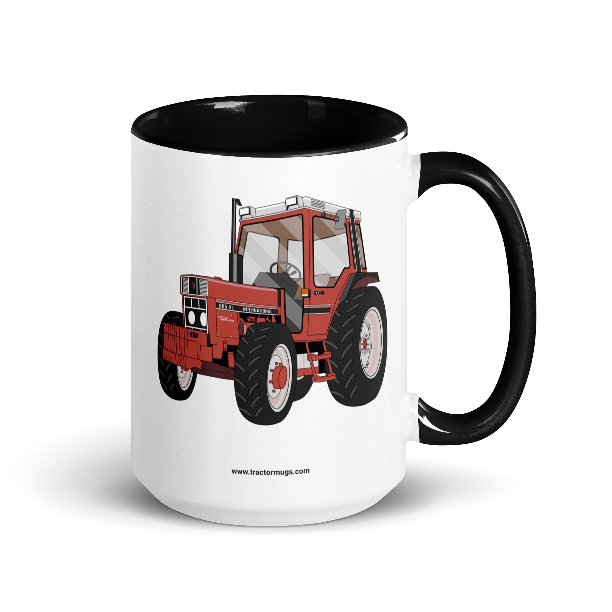 The Tractors Mugs Store 15 oz Case 885 XL | Mug with Color Inside Quality Farmers Merch
