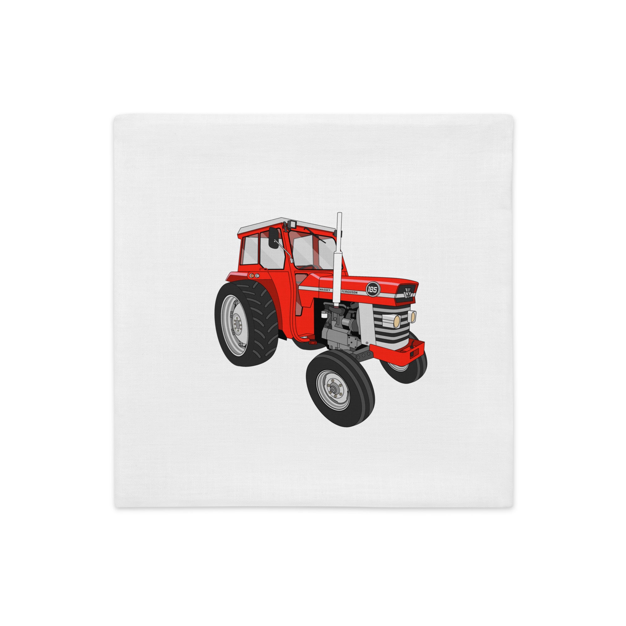 The Tractors Mugs Store 18″×18″ Massey Ferguson 185 | Premium Pillow Case Quality Farmers Merch