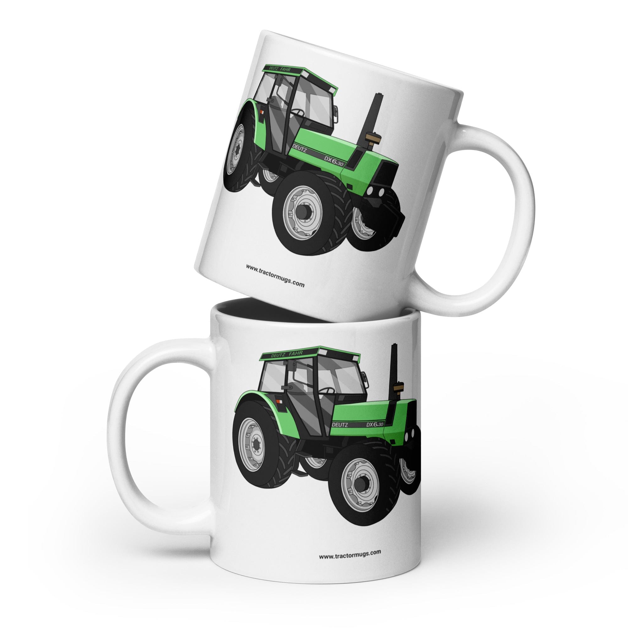 The Tractors Mugs Store 20 oz Fendt 728 Vario 20 White glossy mug Quality Farmers Merch
