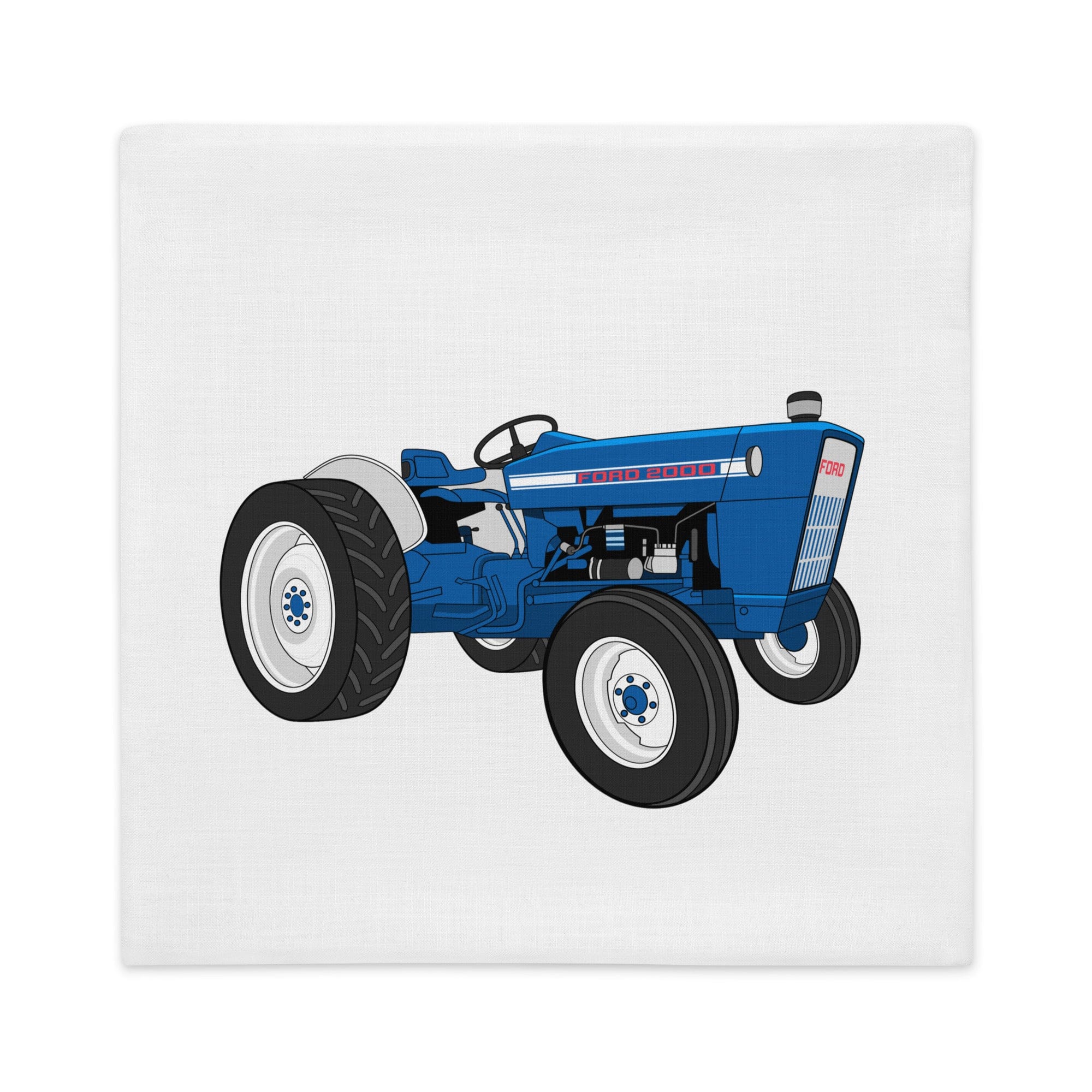 The Tractors Mugs Store 22″×22″ Ford 2000 (1963) | Premium Pillow Case Quality Farmers Merch