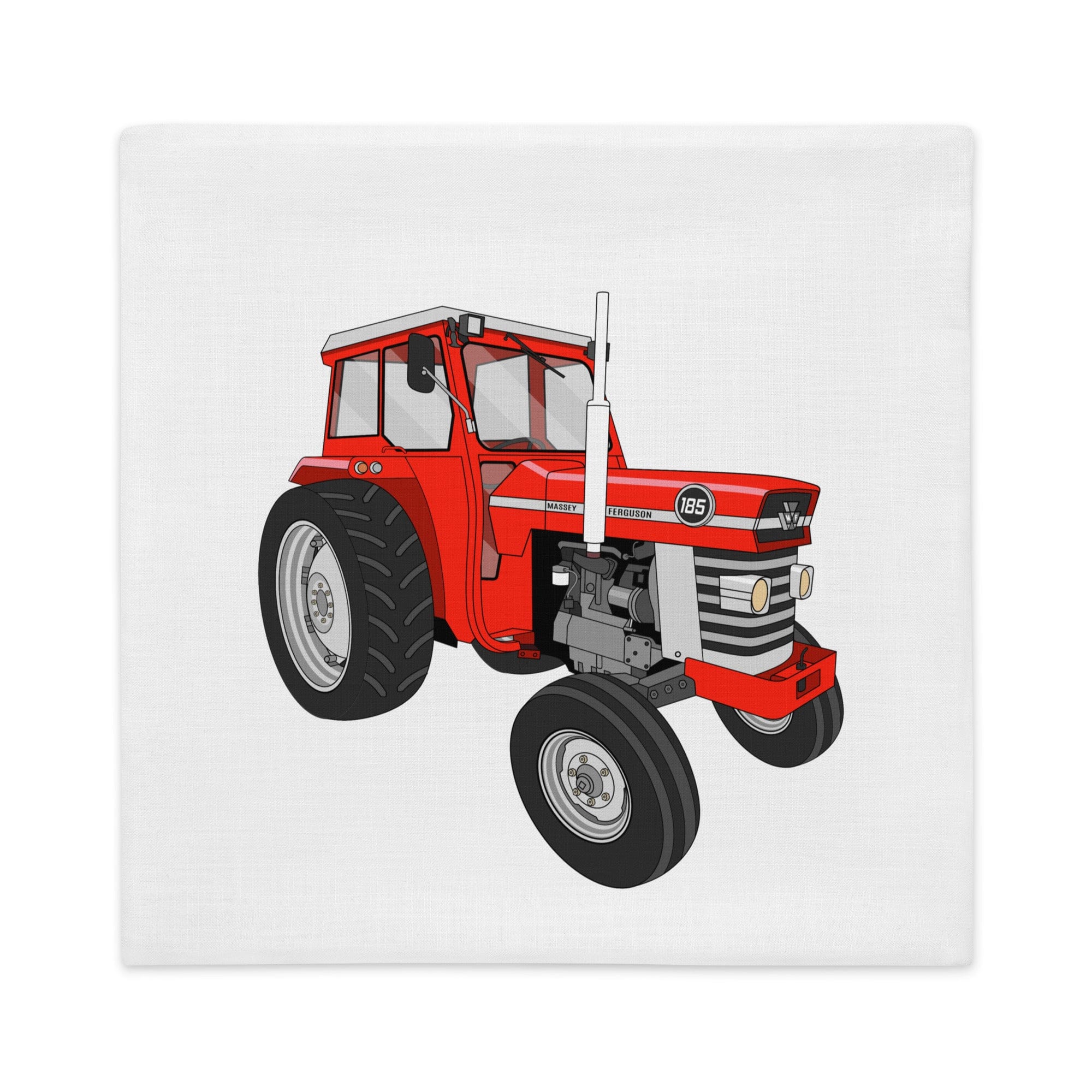 The Tractors Mugs Store 22″×22″ Massey Ferguson 185 | Premium Pillow Case Quality Farmers Merch