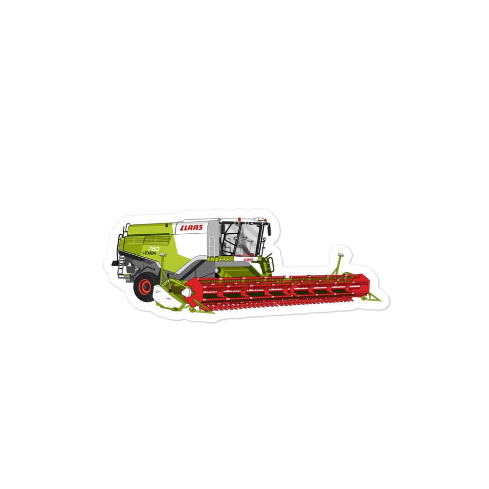 The Tractors Mugs Store 4″×4″ Class Lexion 760 TT Bubble-free stickers Quality Farmers Merch