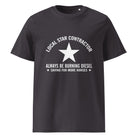 The Tractors Mugs Store Anthracite / S Star Contractor Unisex organic cotton t-shirt Quality Farmers Merch