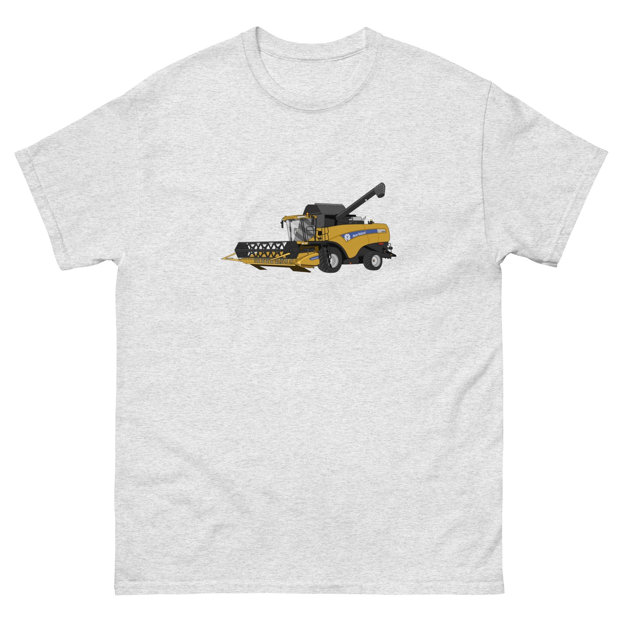 The Tractors Mugs Store Ash / S New Holland CX 8060 Unisex Classic Tee Quality Farmers Merch