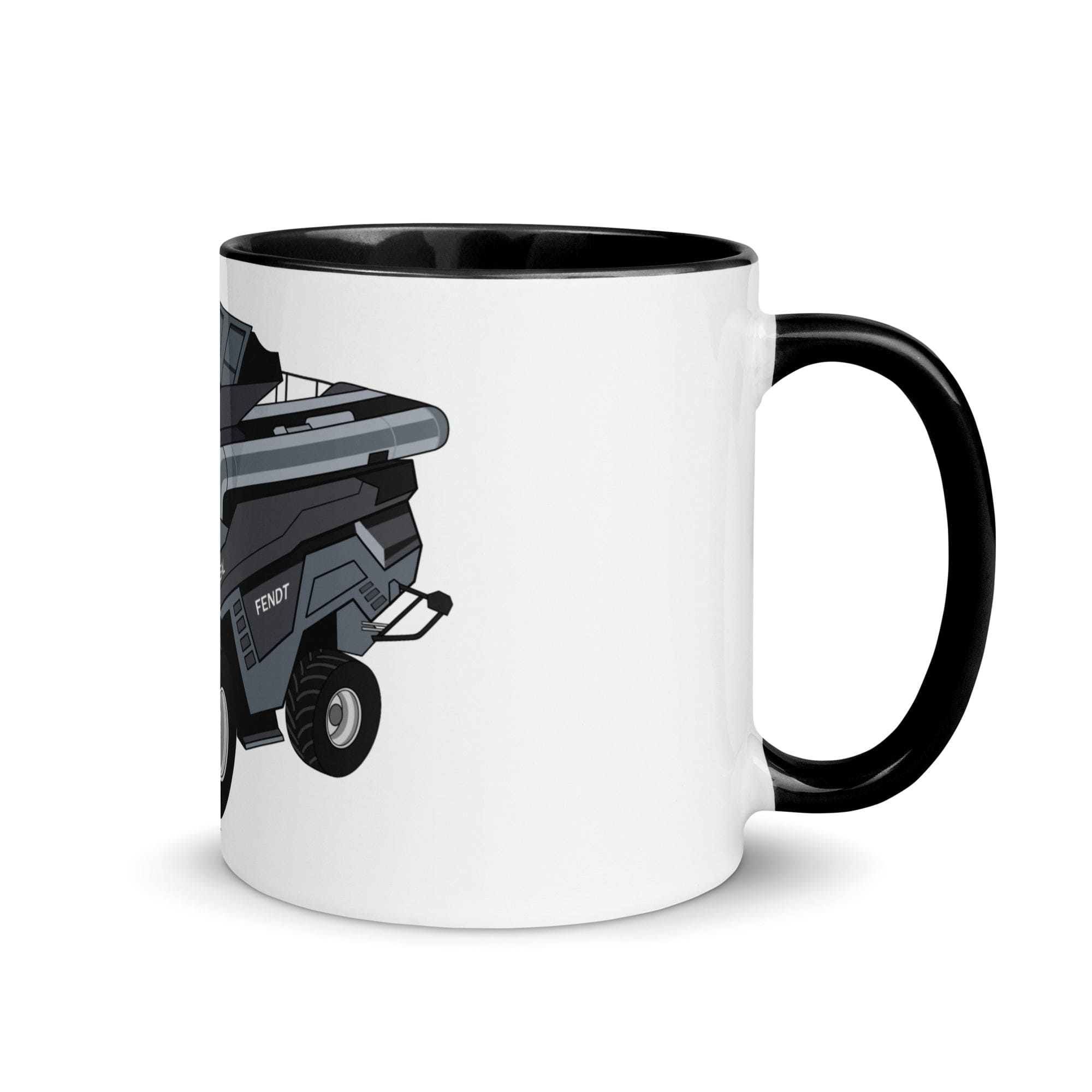 The Tractors Mugs Store Black Fendt (t IDEAL 2.0 Mug with Color Inside Quality Farmers Merch