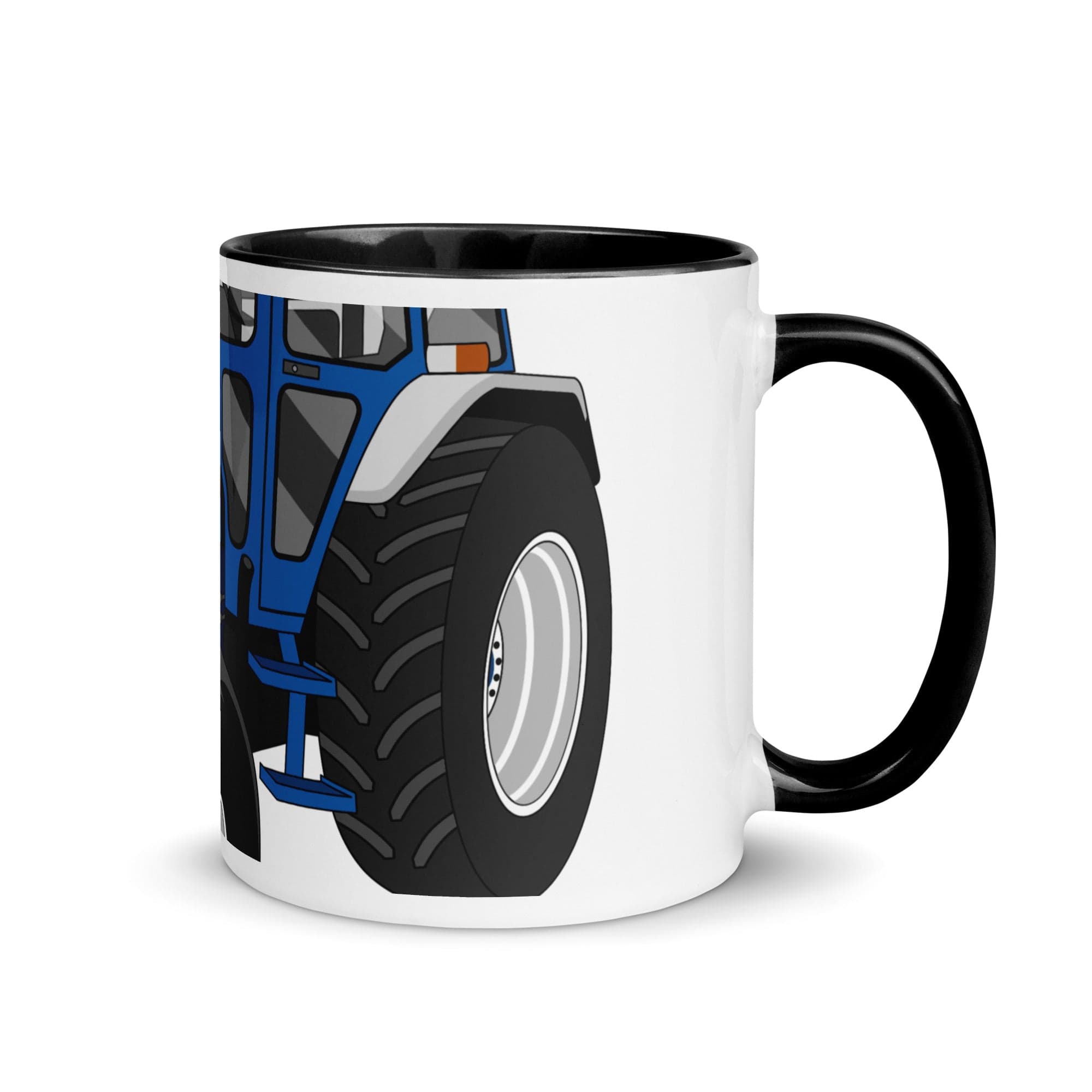 The Tractors Mugs Store Black Ford 5610 2.0 Mug with Color Inside Quality Farmers Merch