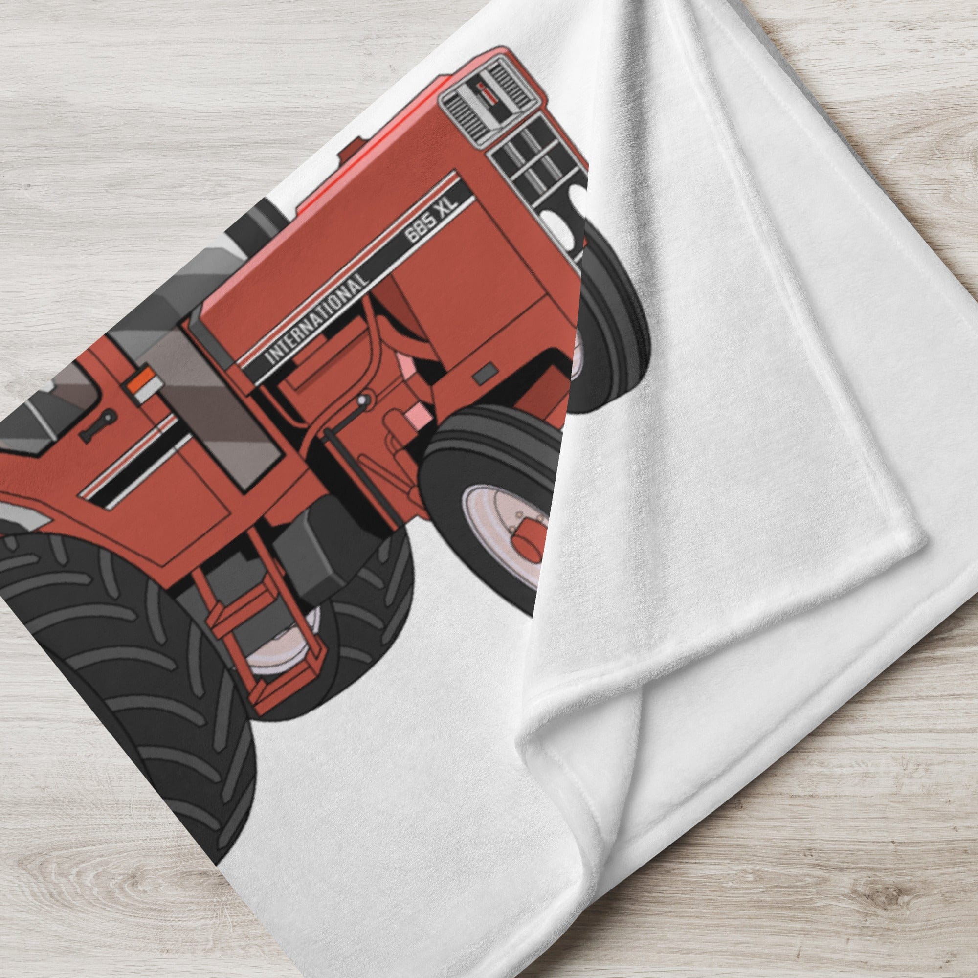 The Tractors Mugs Store Case 685 XL | Throw Blanket Quality Farmers Merch