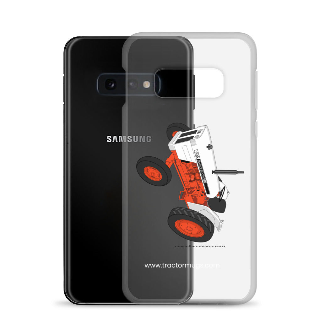 The Tractors Mugs Store Case David Brown 995 (1973) Clear Case for SamsungĀ® Quality Farmers Merch