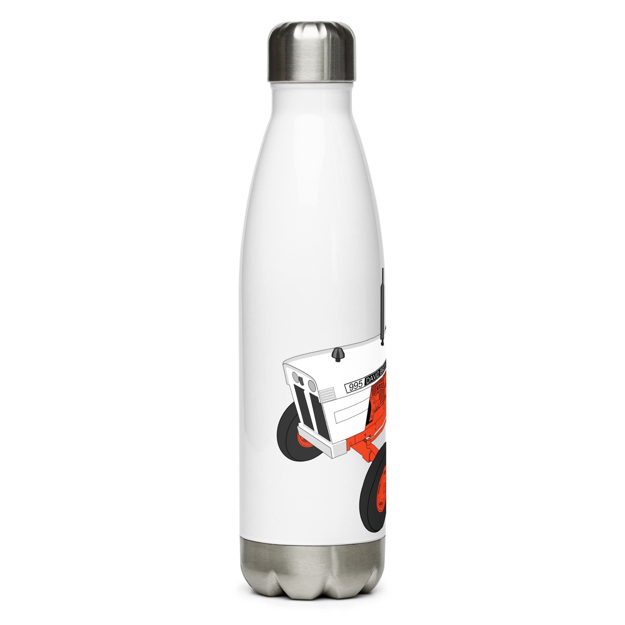 The Tractors Mugs Store Case David Brown 995 (1973) Stainless steel water bottle Quality Farmers Merch
