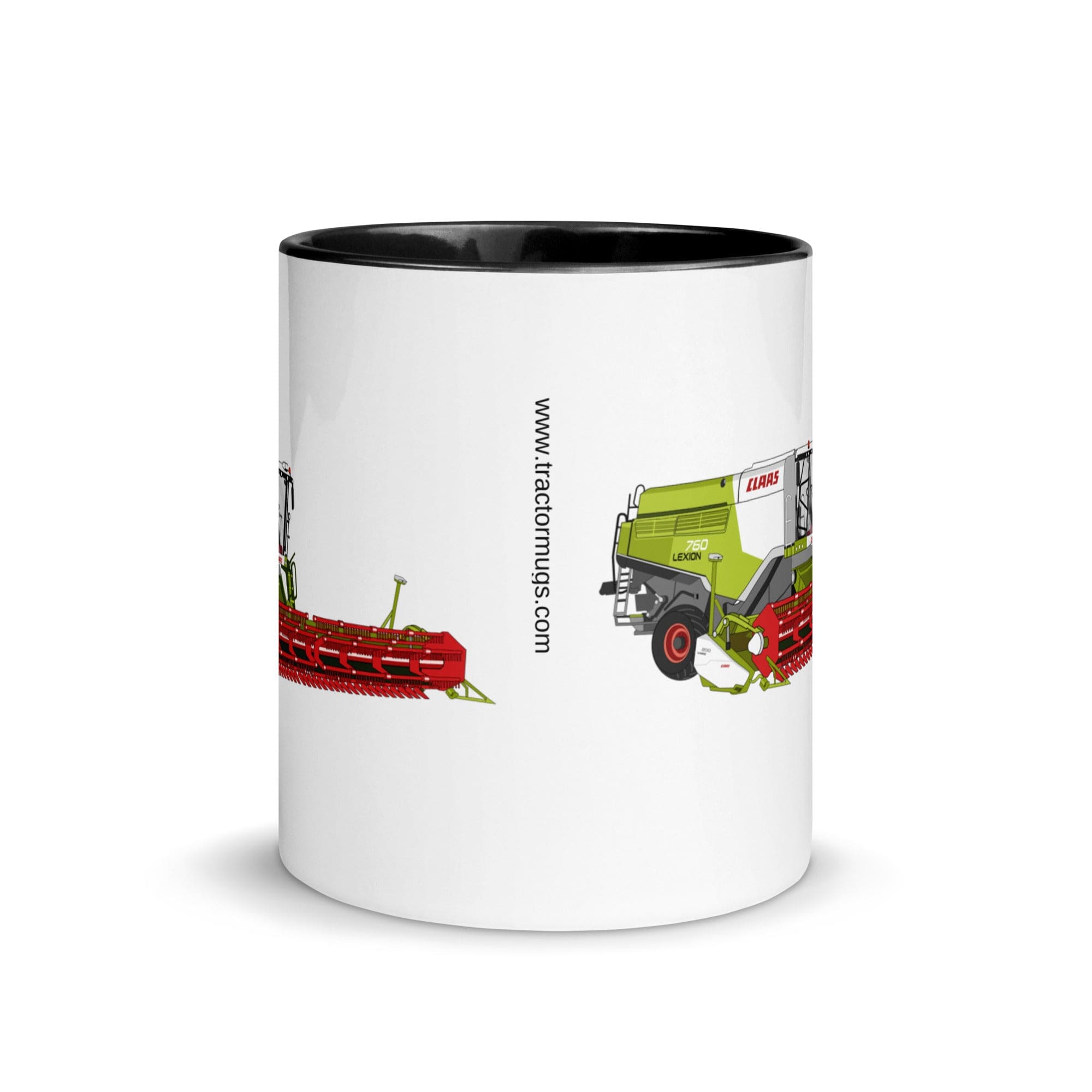 The Tractors Mugs Store Class Lexion 760 TT Mug with Color Inside Quality Farmers Merch
