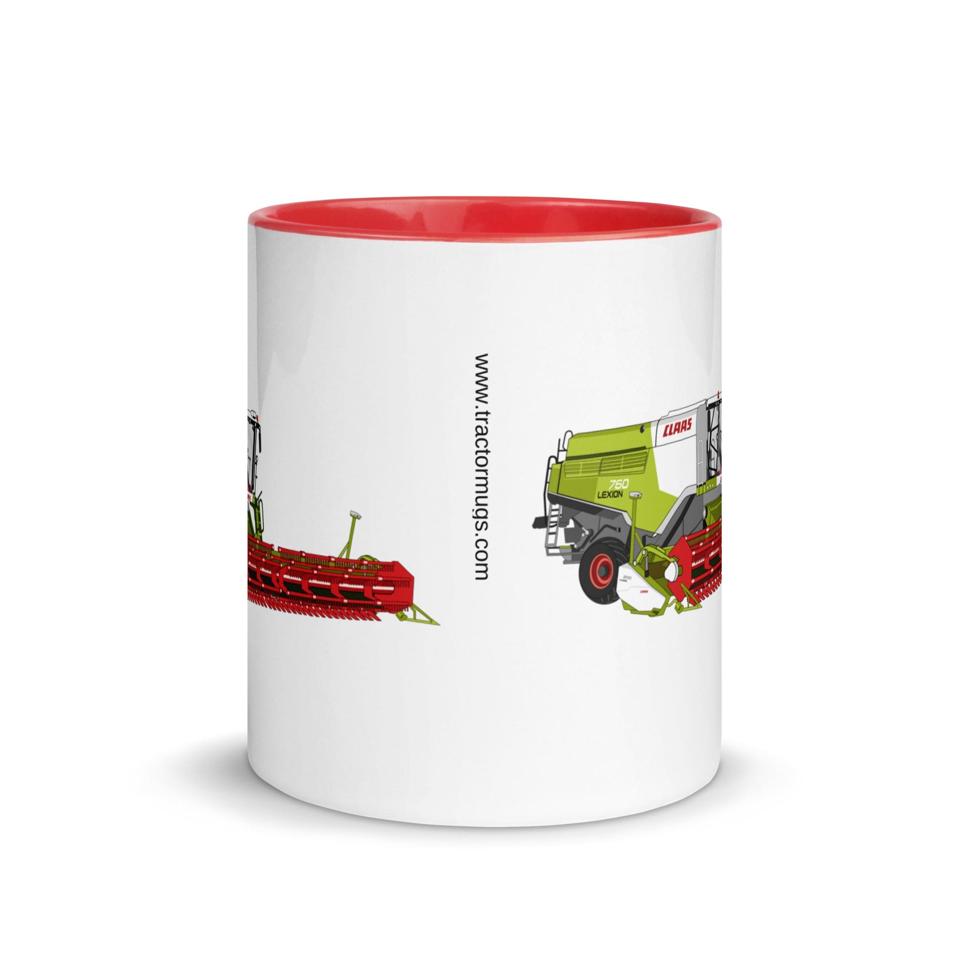 The Tractors Mugs Store Class Lexion 760 TT Mug with Color Inside Quality Farmers Merch