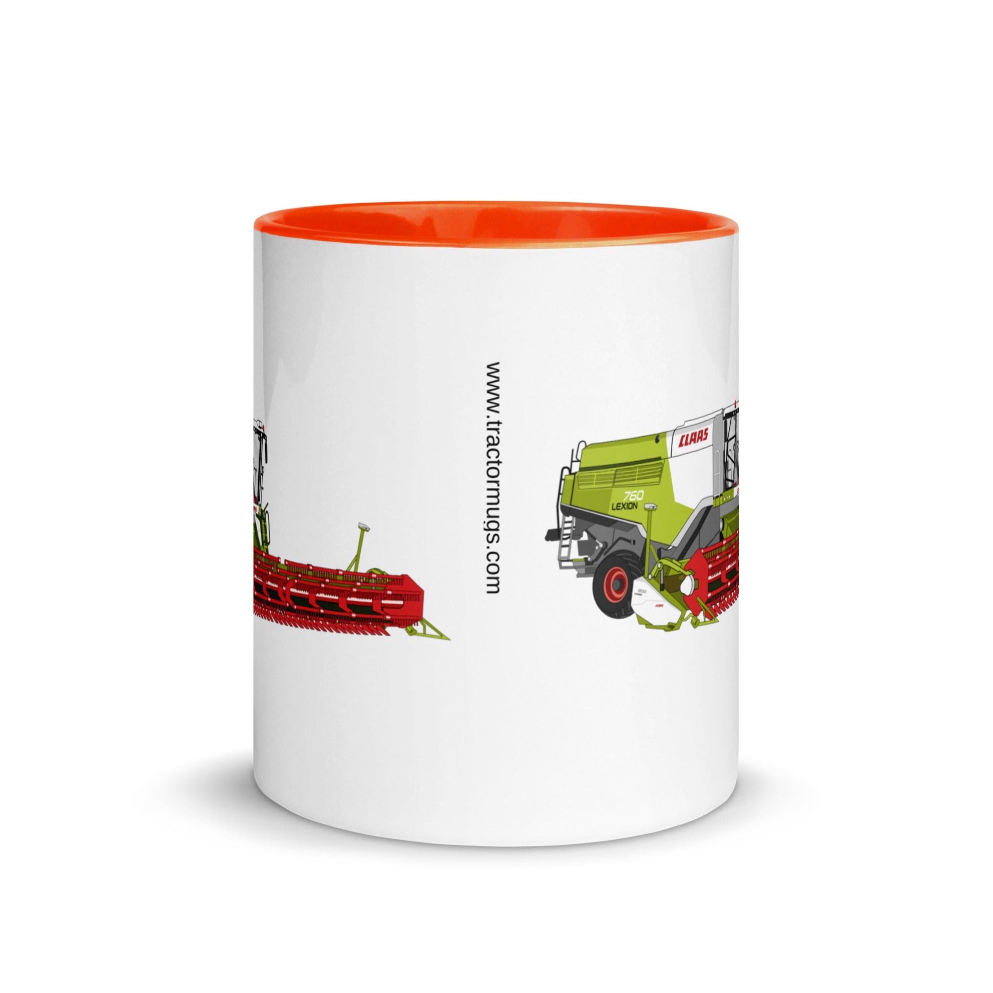 The Tractors Mugs Store Class Lexion 760 TT Mug with Color Inside Quality Farmers Merch