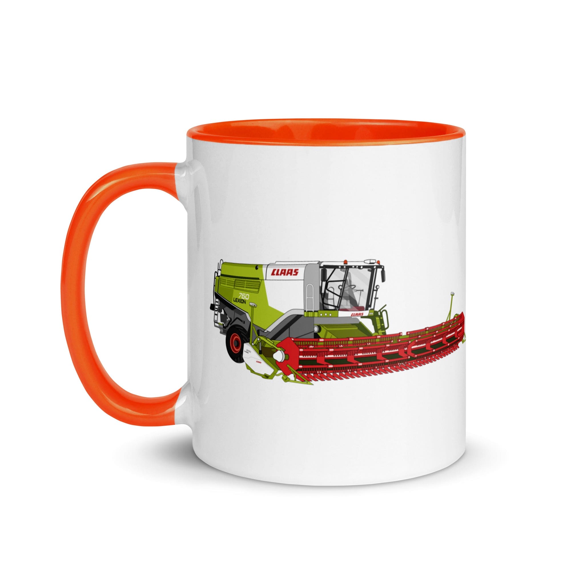 The Tractors Mugs Store Class Lexion 760 TT Mug with Color Inside Quality Farmers Merch