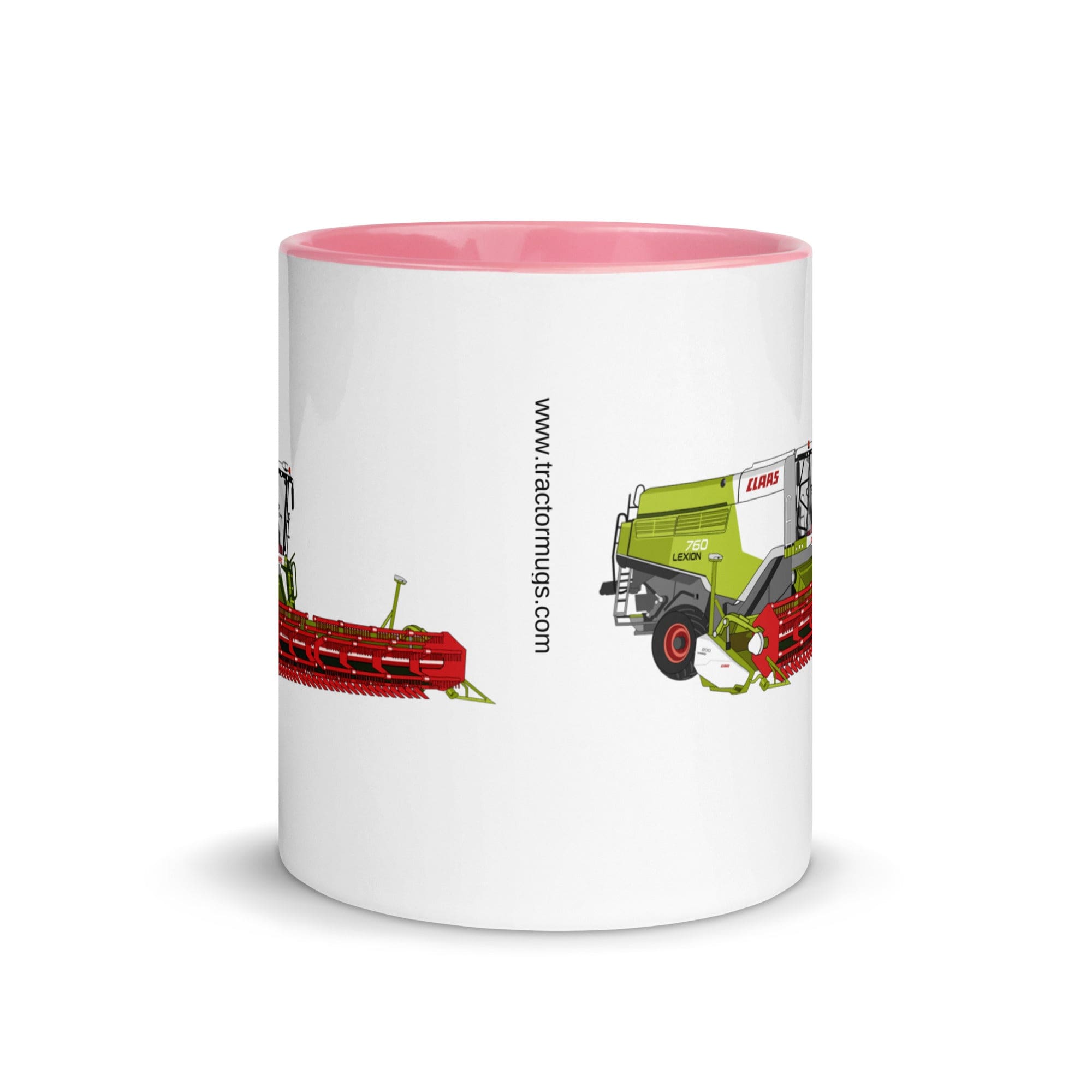 The Tractors Mugs Store Class Lexion 760 TT Mug with Color Inside Quality Farmers Merch
