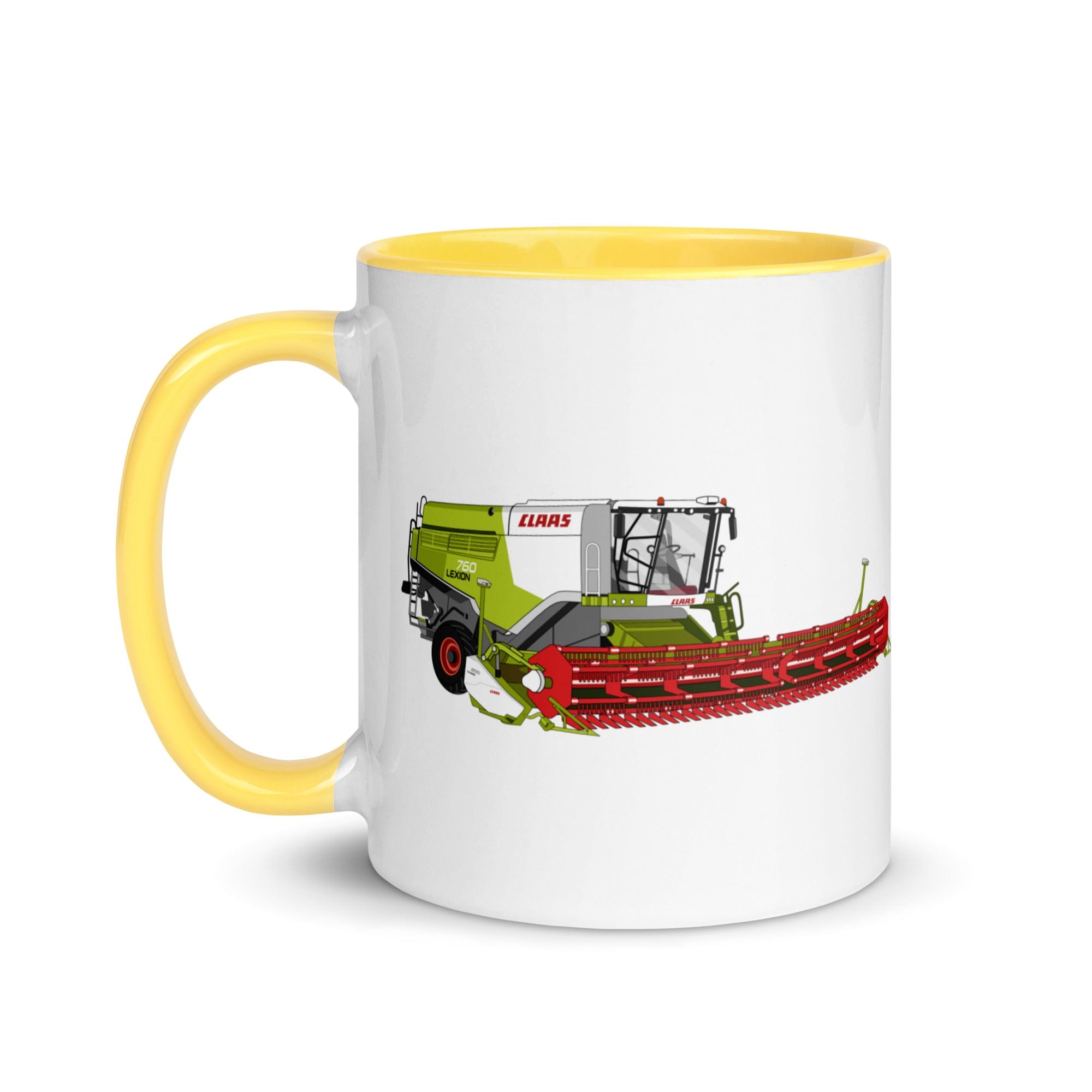 The Tractors Mugs Store Class Lexion 760 TT Mug with Color Inside Quality Farmers Merch