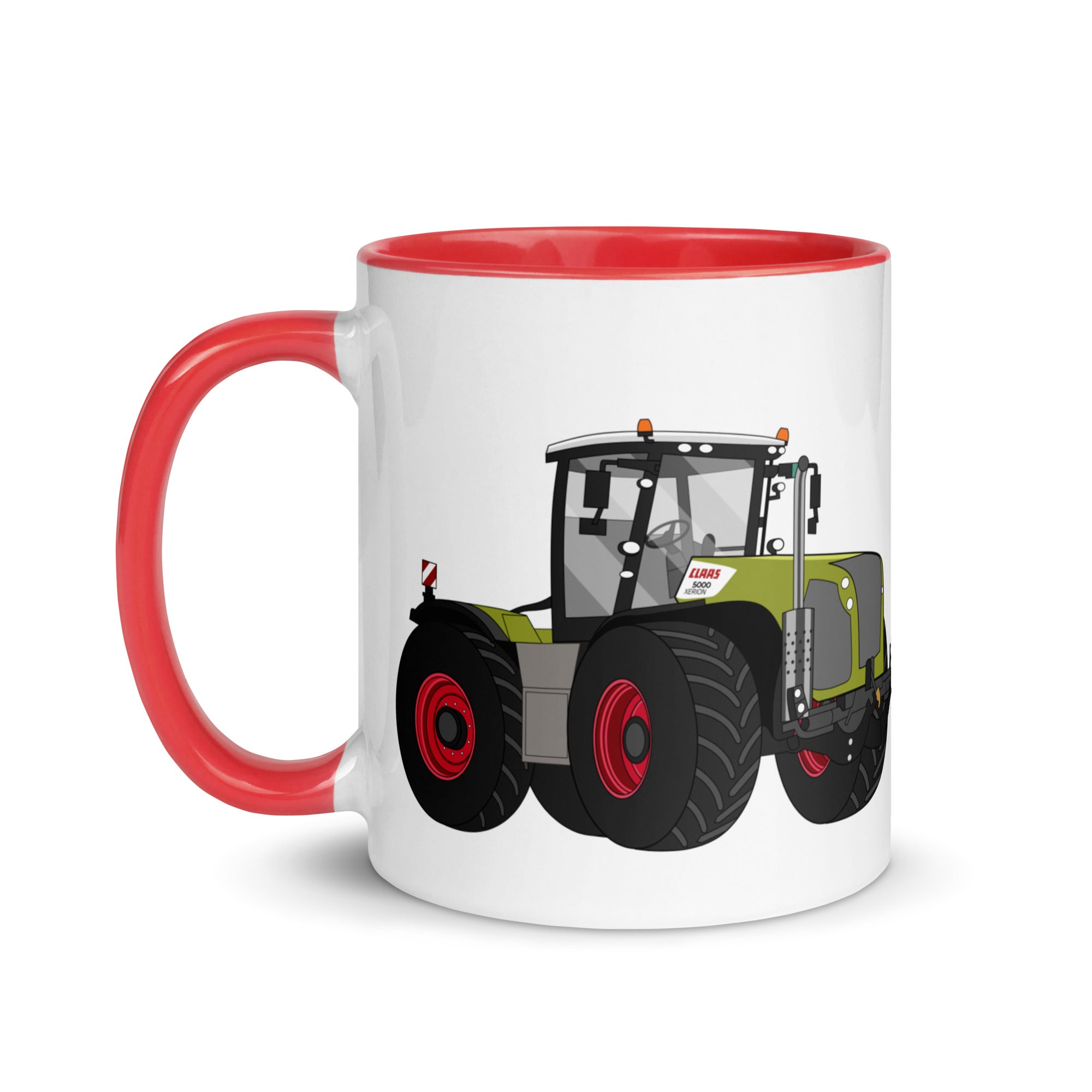 The Tractors Mugs Store Class Xerion 5000 Tractor VC Mug with Color Inside Quality Farmers Merch