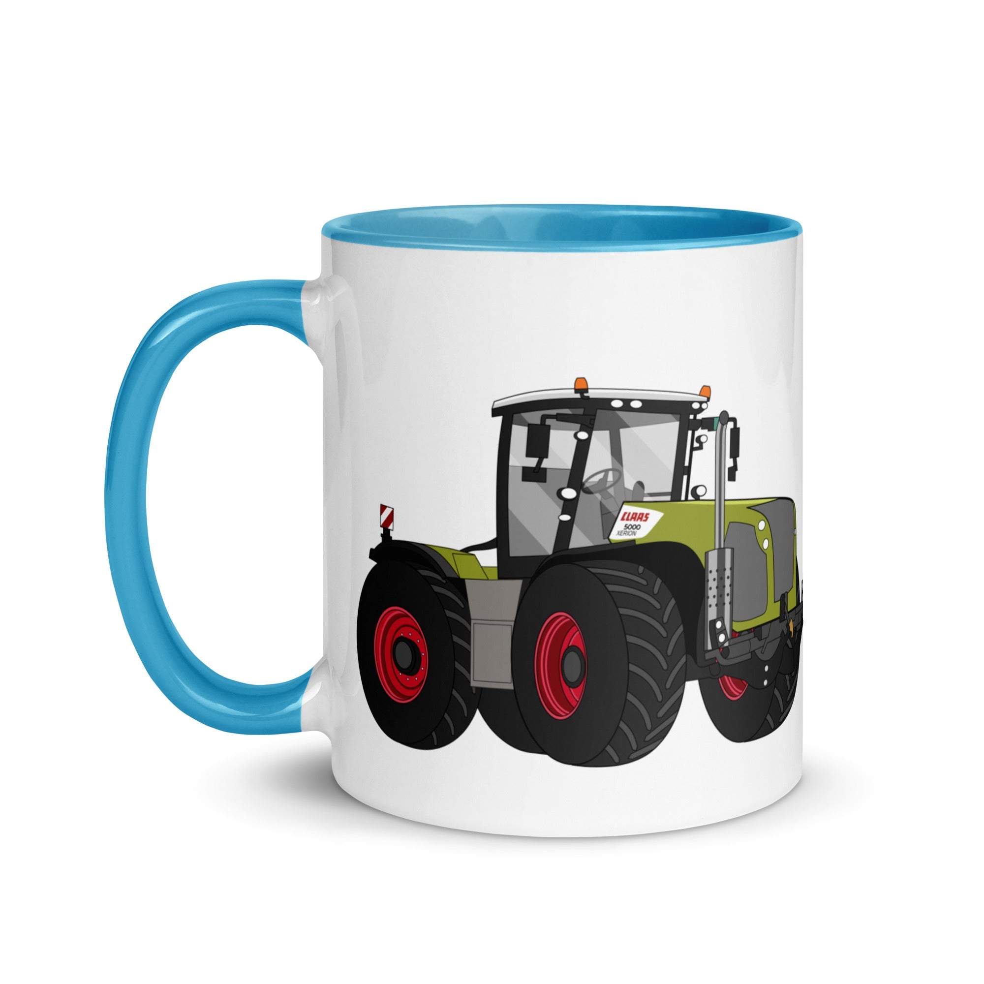 The Tractors Mugs Store Class Xerion 5000 Tractor VC Mug with Color Inside Quality Farmers Merch