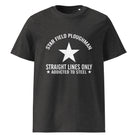 The Tractors Mugs Store Dark Heather Grey / S Star Field Ploughman Unisex organic cotton t-shirt Quality Farmers Merch