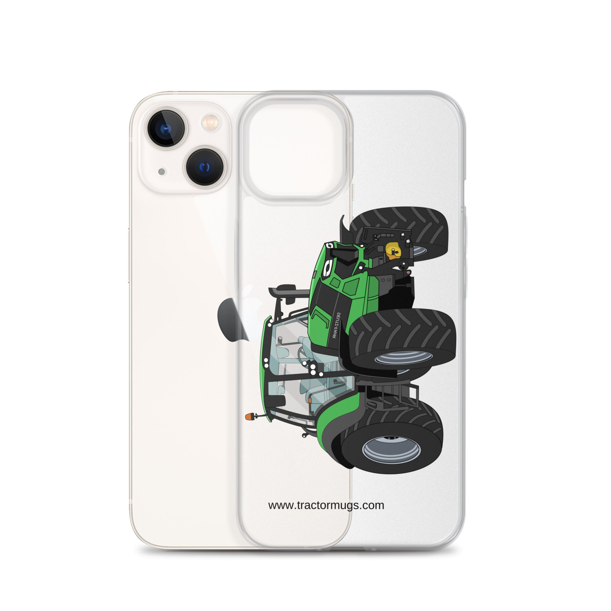 The Tractors Mugs Store Deutz - Fahr Agrotron 7250 Ttv Clear Case for iPhone® Quality Farmers Merch