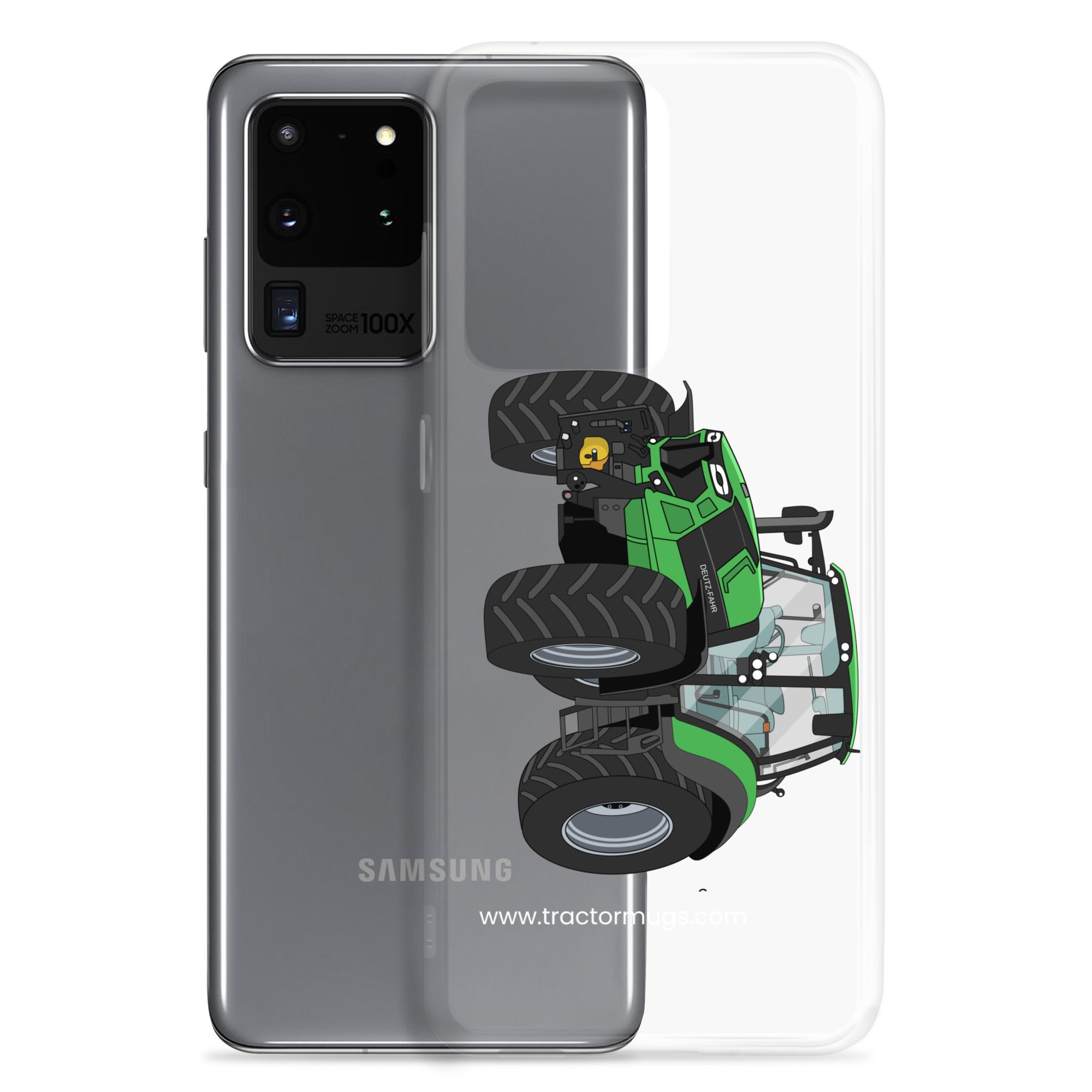 The Tractors Mugs Store Deutz - Fahr Agrotron 7250 Ttv Clear Case for SamsungĀ® Quality Farmers Merch
