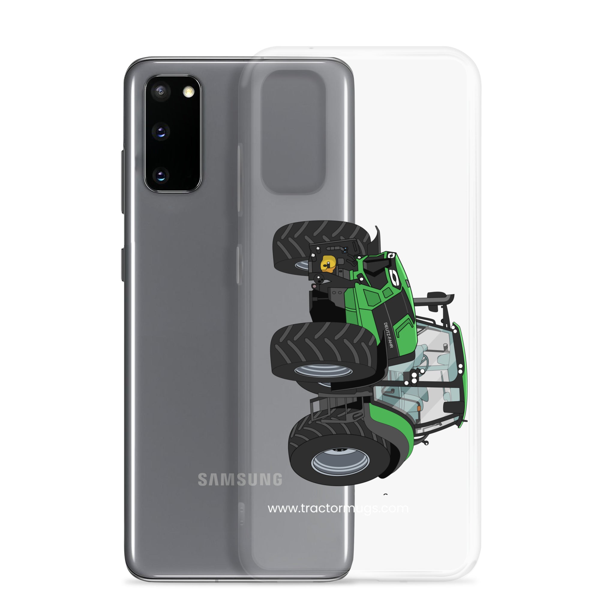 The Tractors Mugs Store Deutz - Fahr Agrotron 7250 Ttv Clear Case for SamsungĀ® Quality Farmers Merch