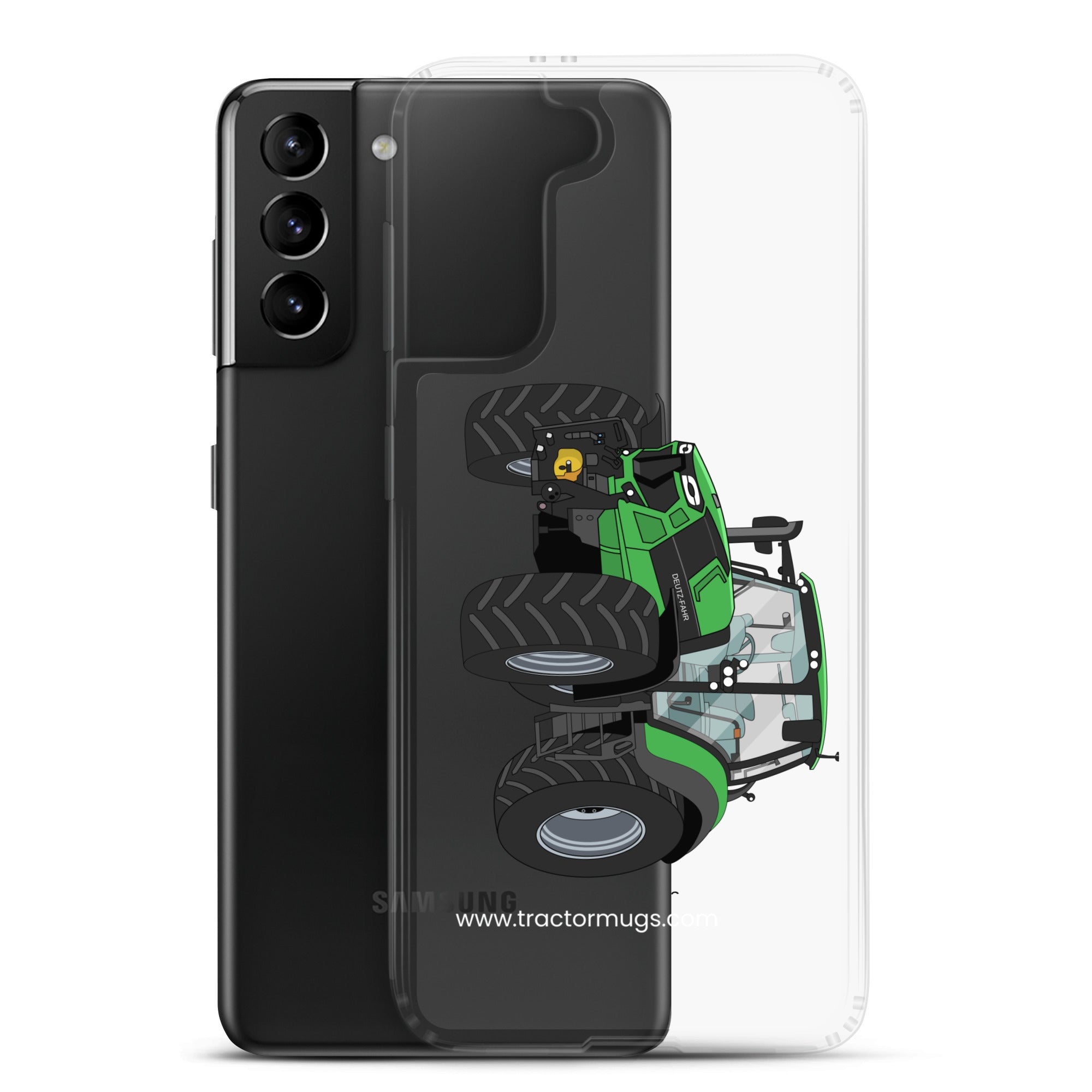 The Tractors Mugs Store Deutz - Fahr Agrotron 7250 Ttv Clear Case for SamsungĀ® Quality Farmers Merch