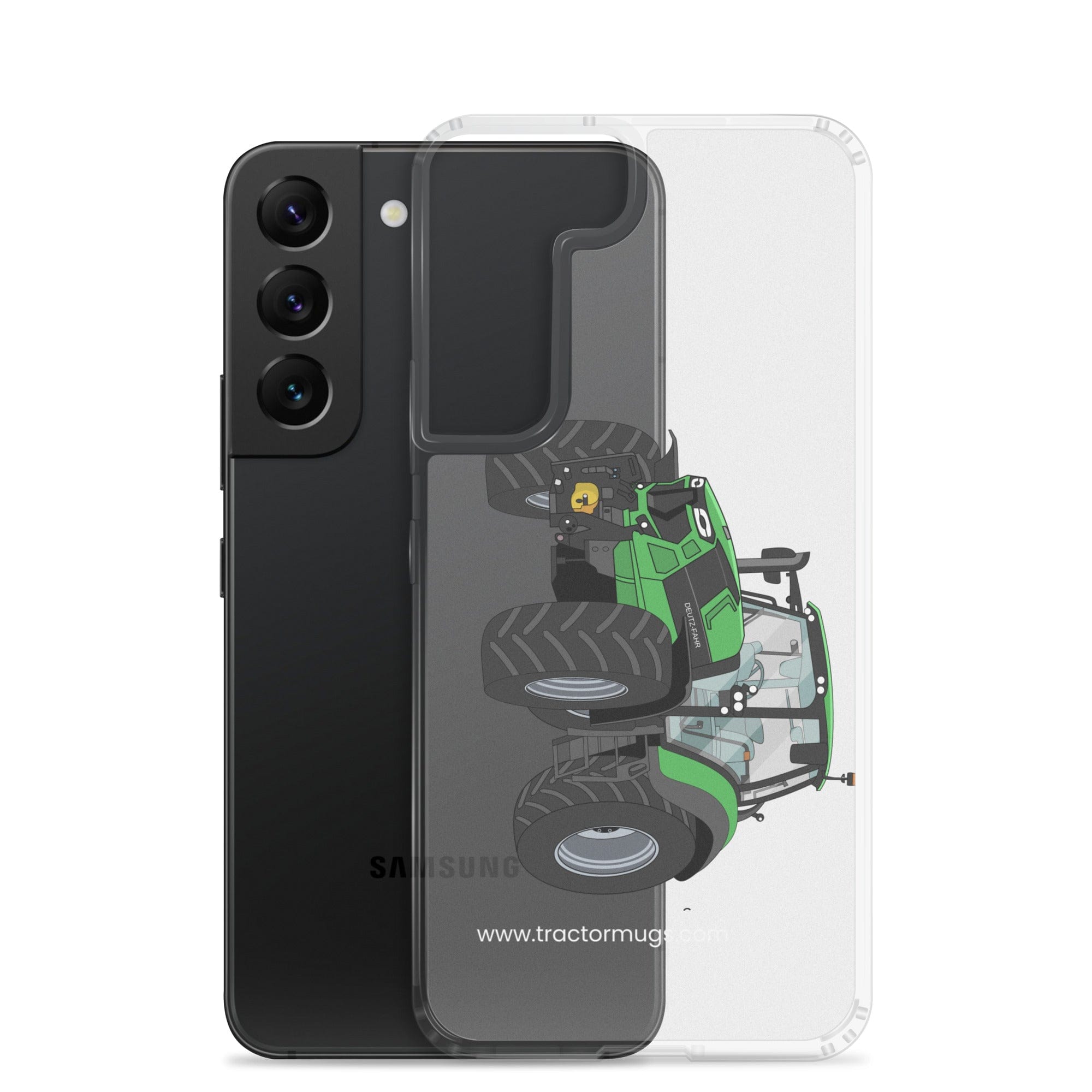 The Tractors Mugs Store Deutz - Fahr Agrotron 7250 Ttv Clear Case for SamsungĀ® Quality Farmers Merch