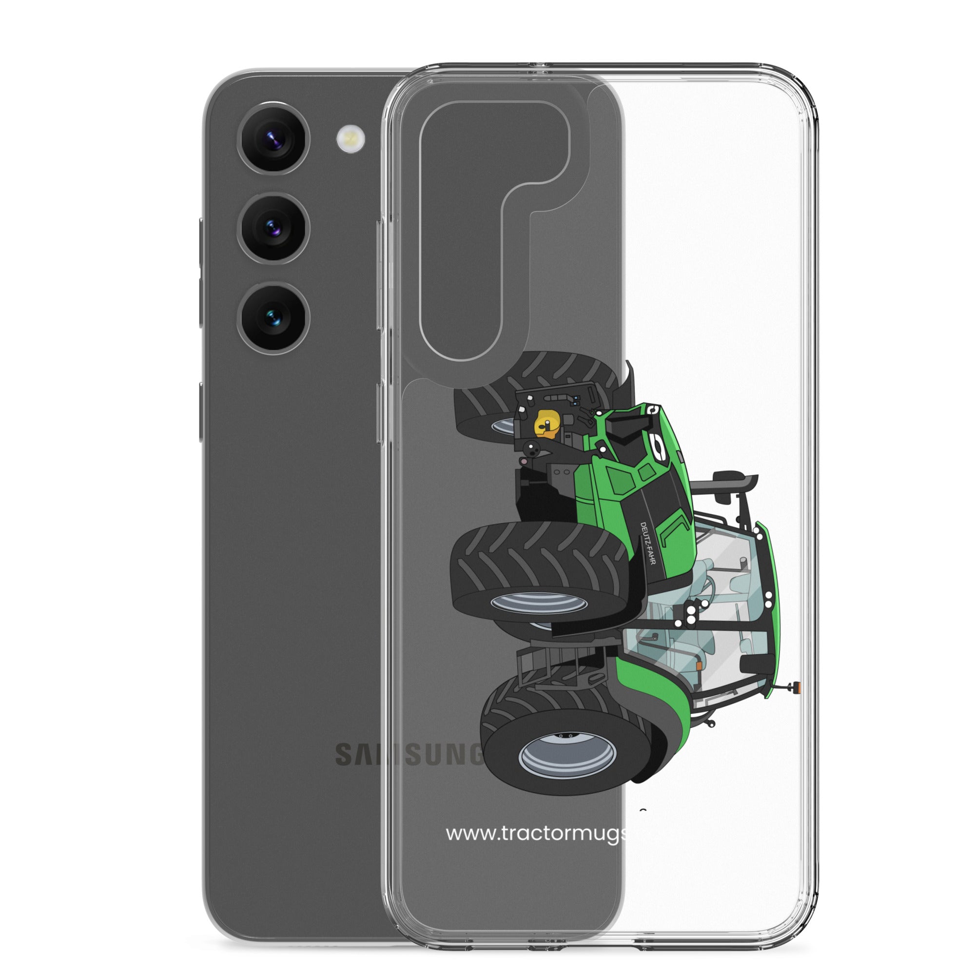 The Tractors Mugs Store Deutz - Fahr Agrotron 7250 Ttv Clear Case for SamsungĀ® Quality Farmers Merch