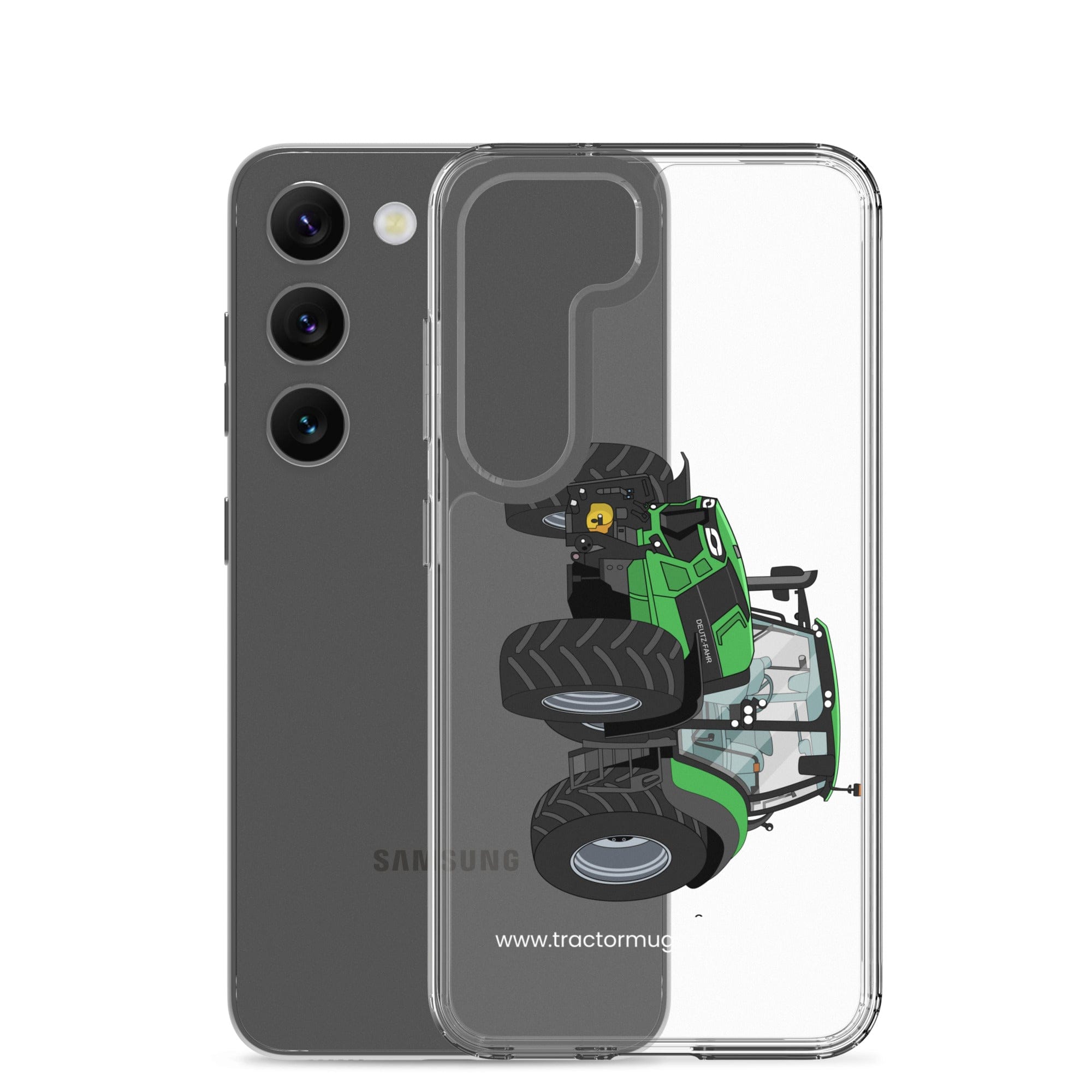 The Tractors Mugs Store Deutz - Fahr Agrotron 7250 Ttv Clear Case for SamsungĀ® Quality Farmers Merch