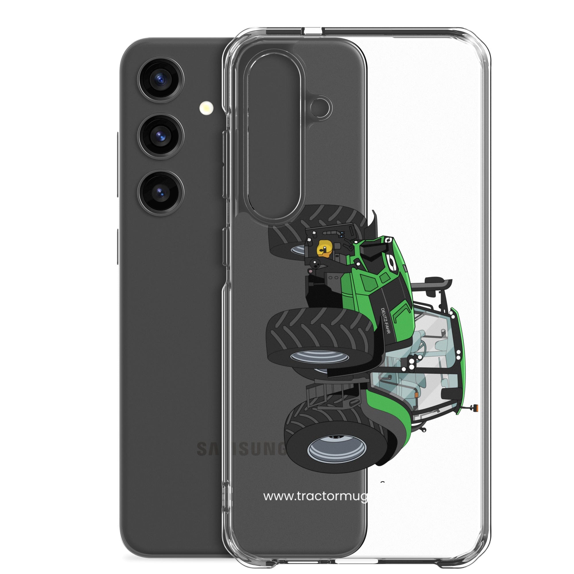 The Tractors Mugs Store Deutz - Fahr Agrotron 7250 Ttv Clear Case for SamsungĀ® Quality Farmers Merch