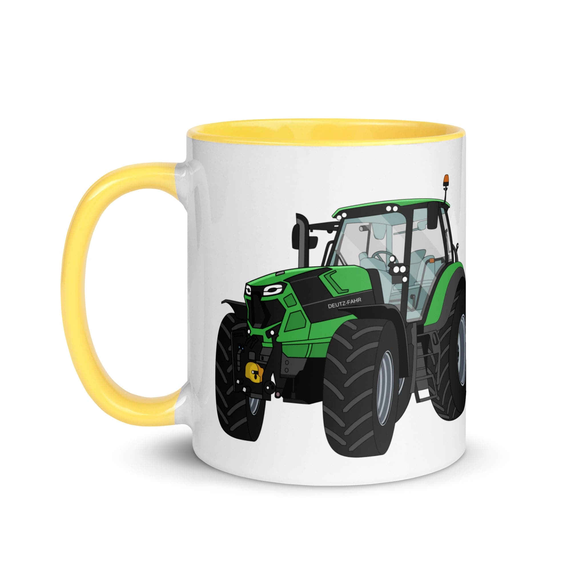 The Tractors Mugs Store Deutz - Fahr Agrotron 7250 Ttv Mug with Color Inside Quality Farmers Merch