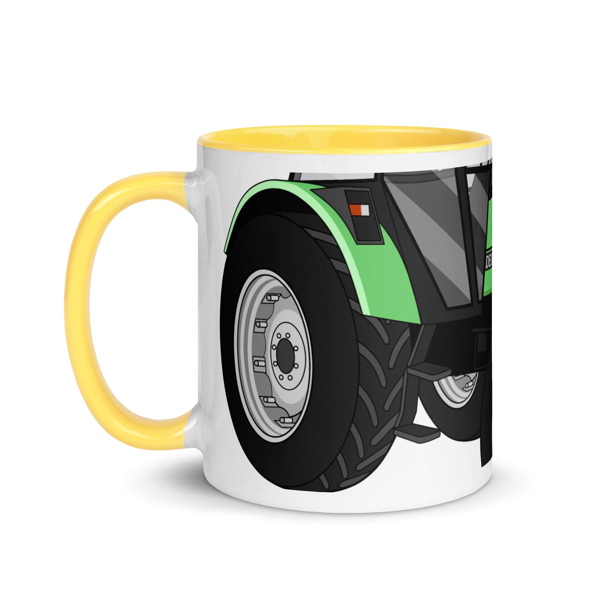 The Tractors Mugs Store Deutz Fahr DX 6.30 2.0 Mug with Color Inside Quality Farmers Merch