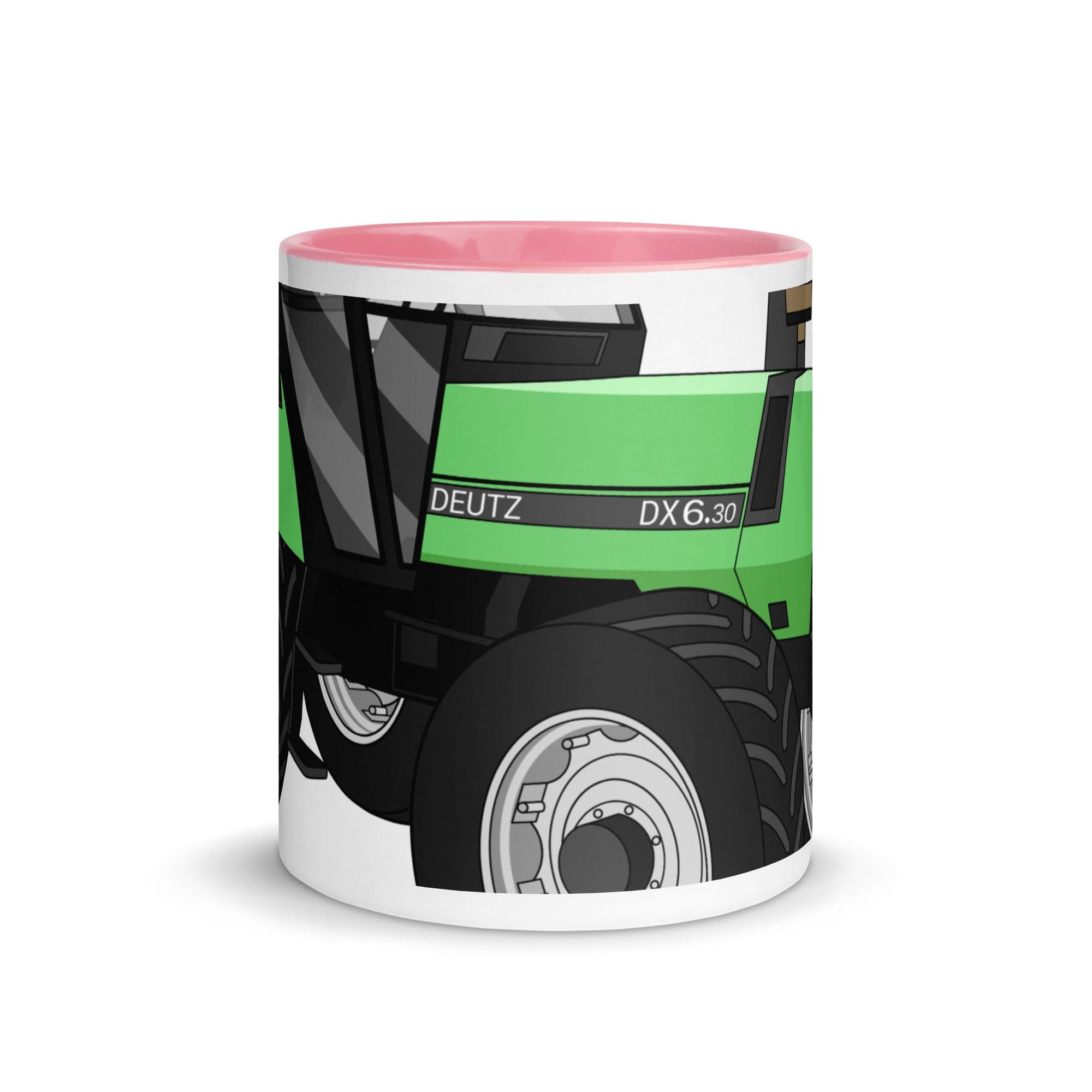 The Tractors Mugs Store Deutz Fahr DX 6.30 2.0 Mug with Color Inside Quality Farmers Merch