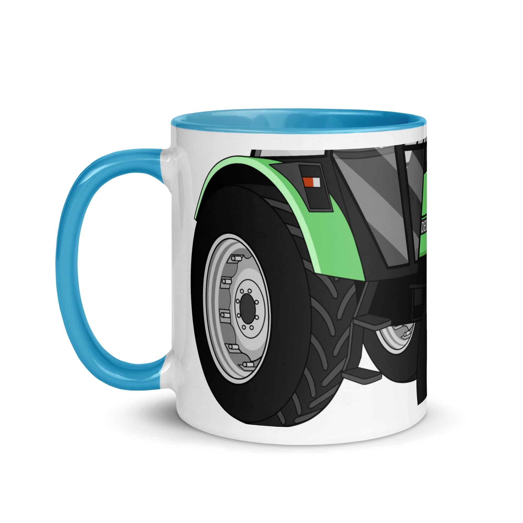 The Tractors Mugs Store Deutz Fahr DX 6.30 2.0 Mug with Color Inside Quality Farmers Merch