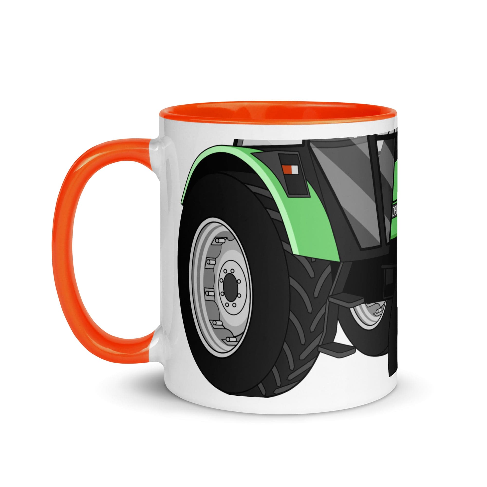 The Tractors Mugs Store Deutz Fahr DX 6.30 2.0 Mug with Color Inside Quality Farmers Merch