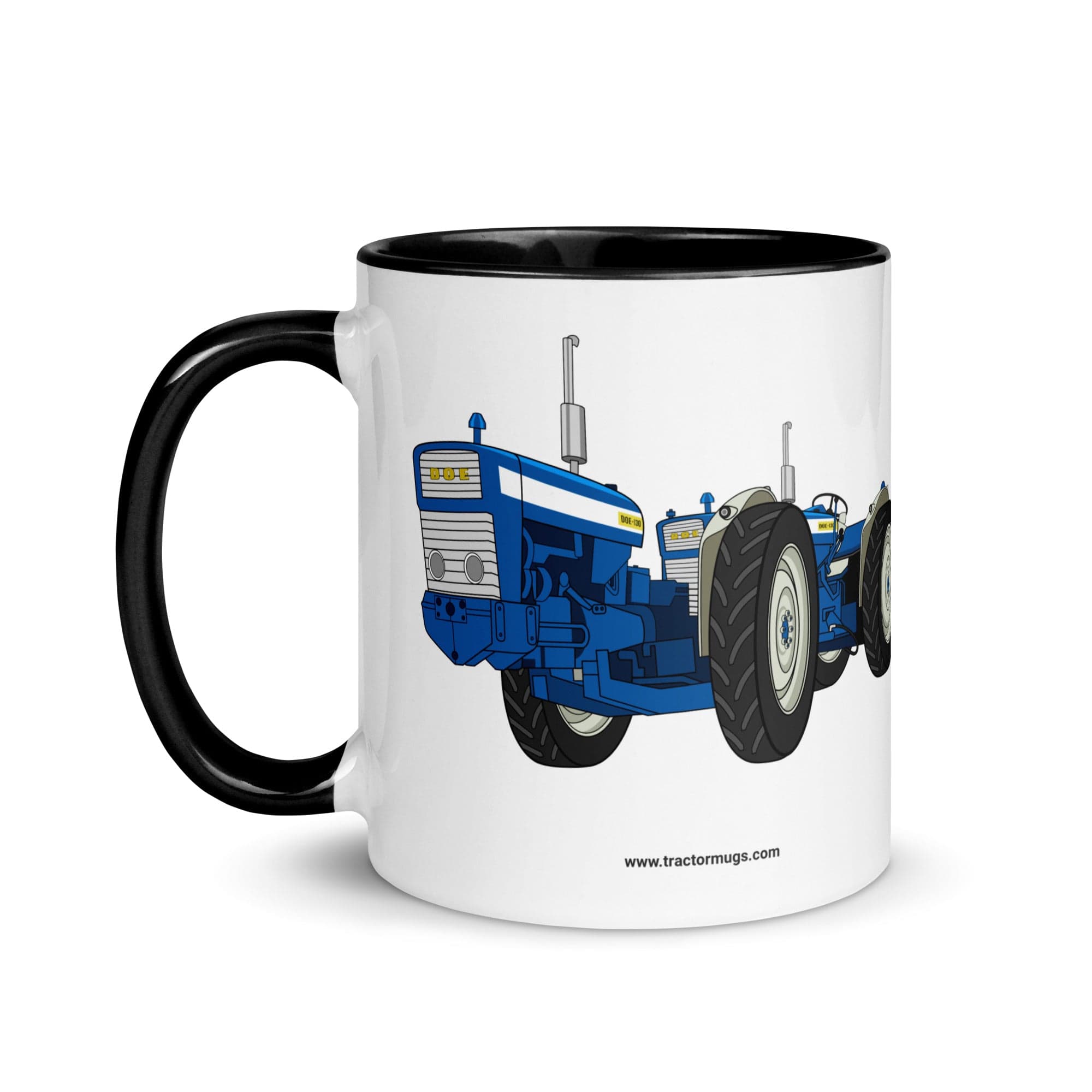 The Tractors Mugs Store DOE Dual Drive 130 Mug with Color Inside Quality Farmers Merch